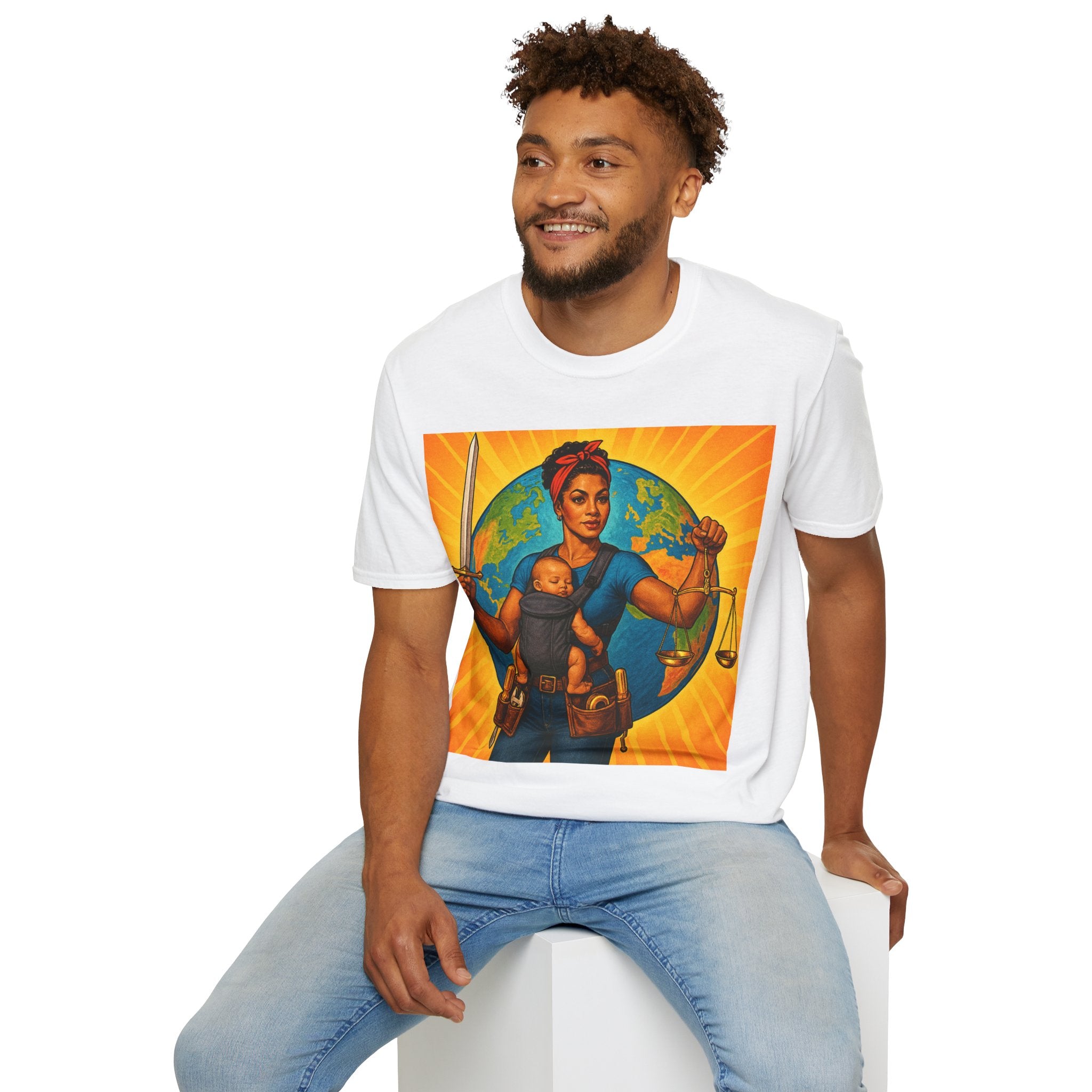 Super Momz T‑Shirt – Motherhood Super Hero Graphic Tee -1