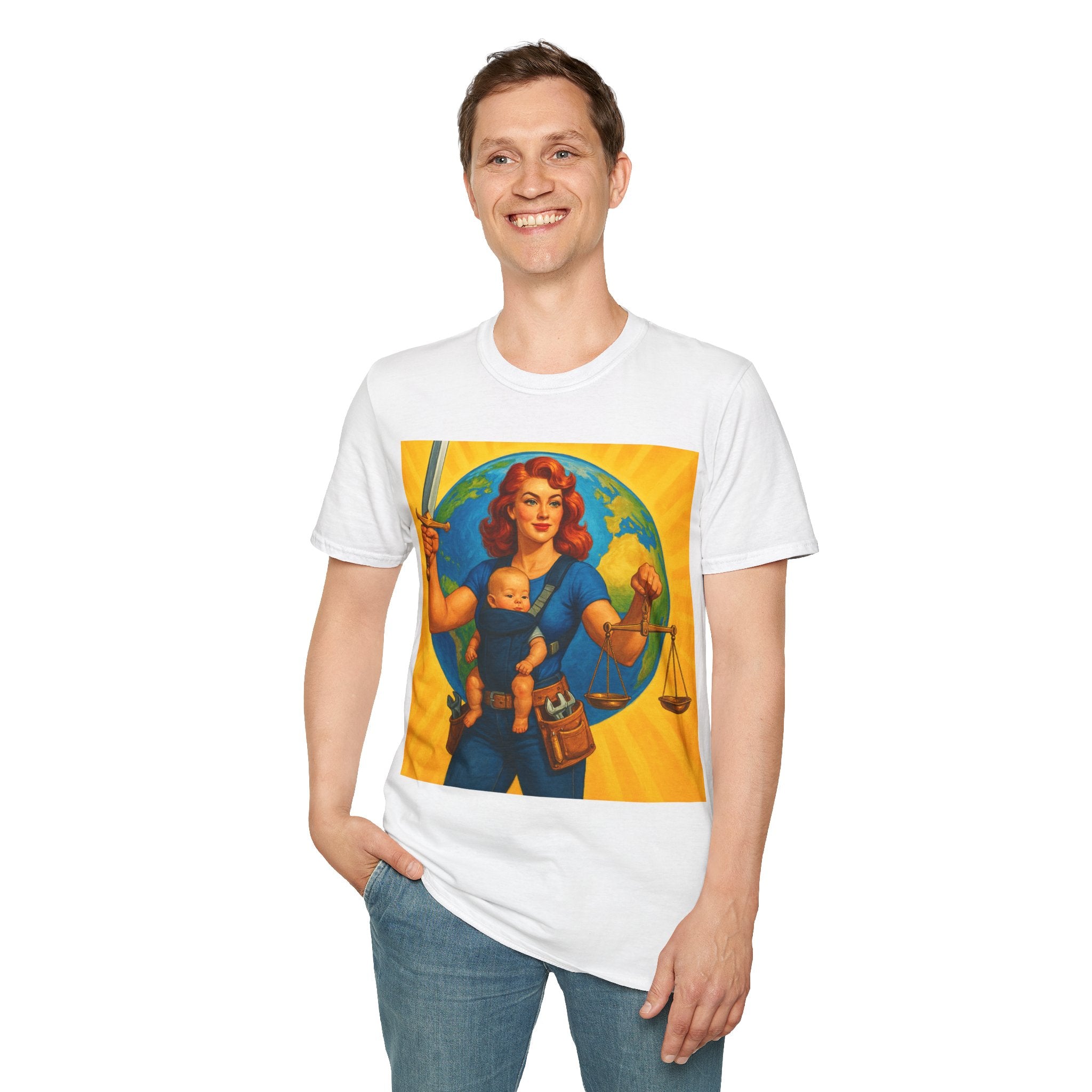 Super Momz T‑Shirt – Motherhood Super Hero Graphic Tee -2