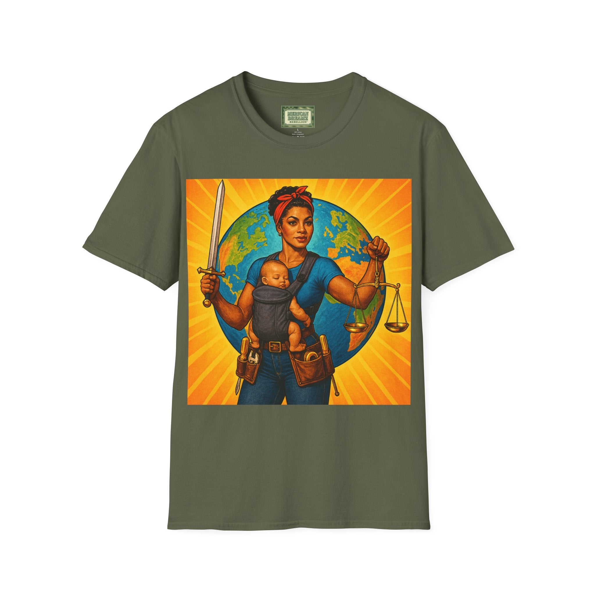 Super Momz T‑Shirt – Motherhood Super Hero Graphic Tee -1