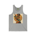 Pin-Up Tank Top — Vintage Americana Gun Flower Girl Graphic