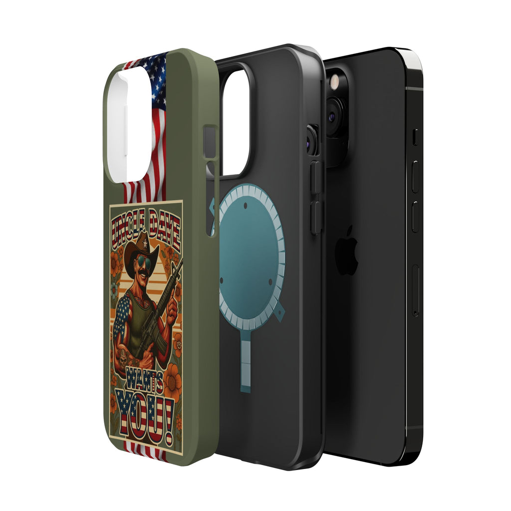 Uncle Dave Wants You! - Magnetic Impact‑Resistant Phone Case  iPhone 13-17 / Samsung S26  MagSafe Compatible