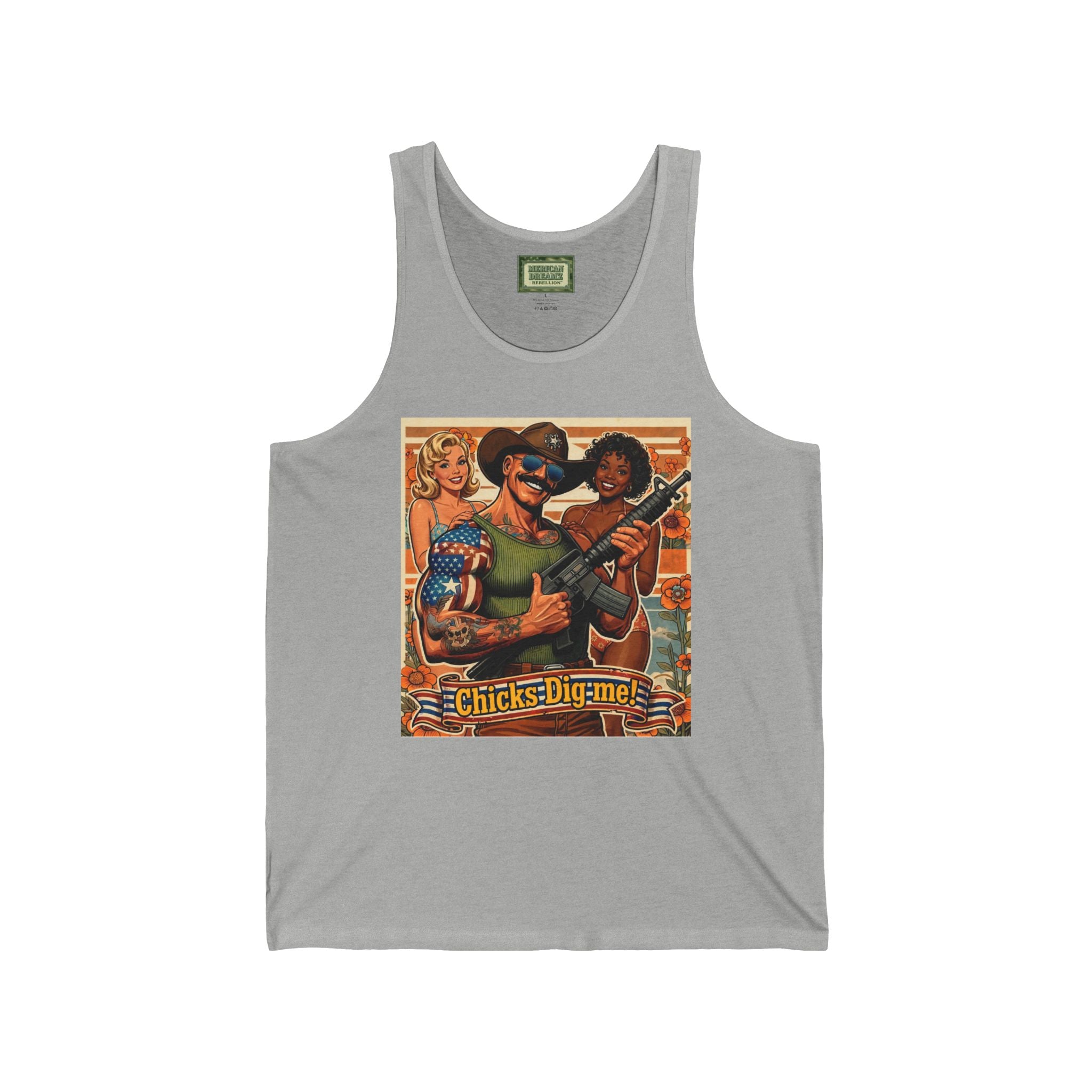 MERICAN UNCLE - Graphic Tank Top - Ladies' Man - 1