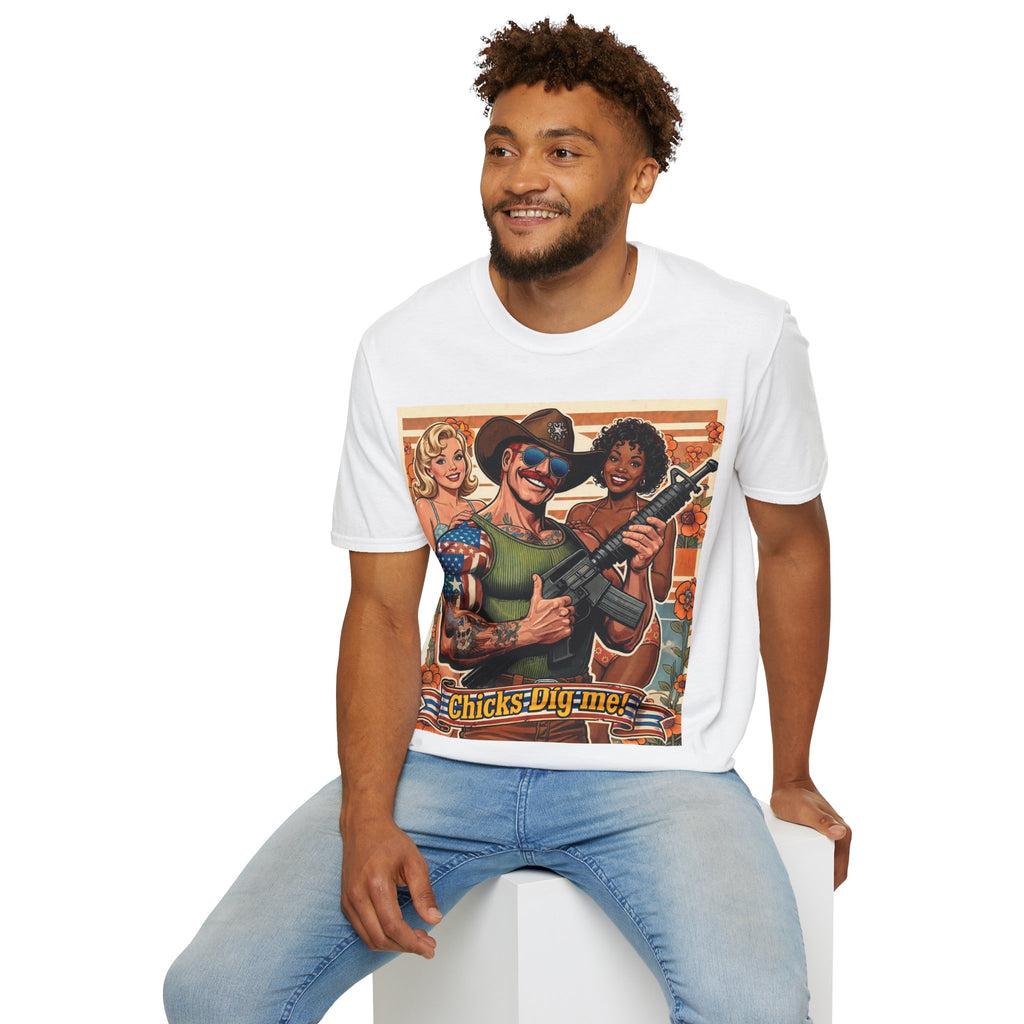 MERICAN UNCLE - Graphic T-Shirt - Ladies' Man - 4