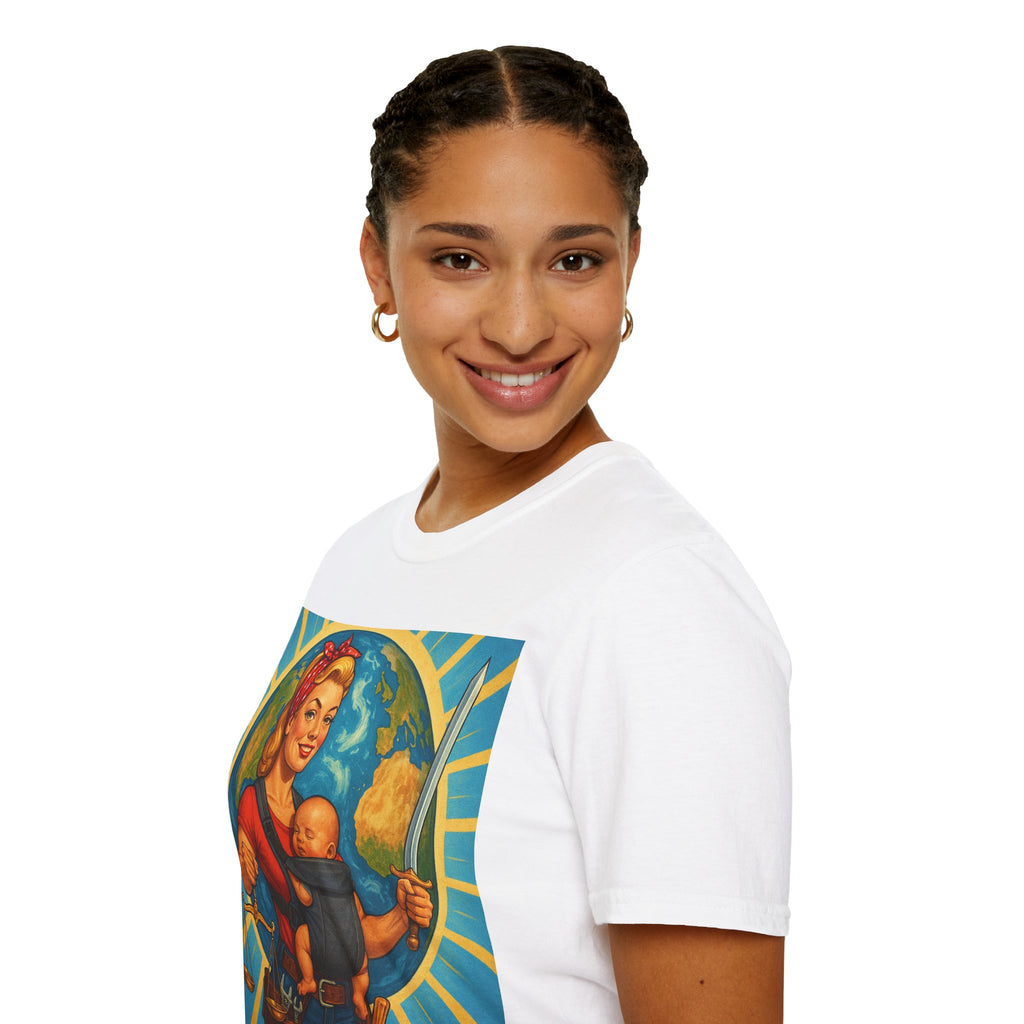 Super Momz T‑Shirt – Motherhood Super Hero Graphic Tee -7