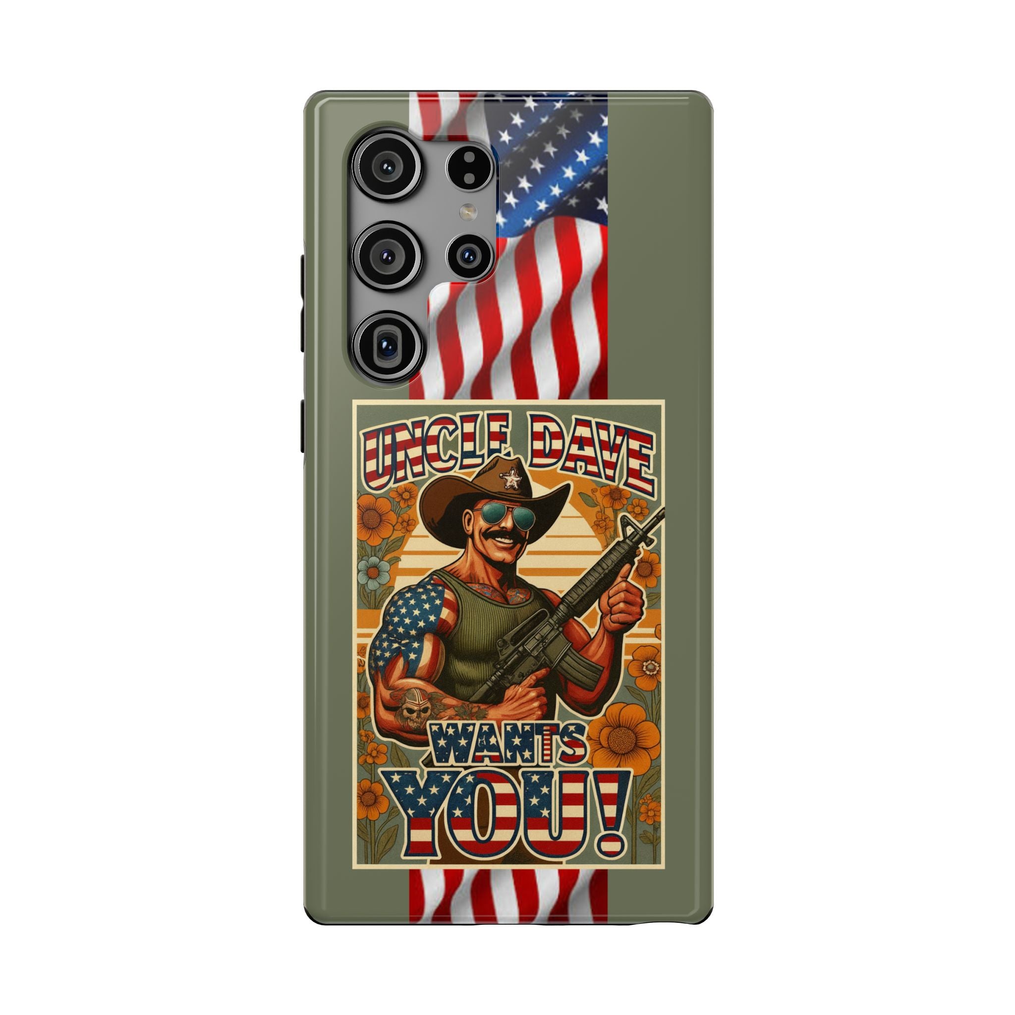 Uncle Dave Wants You! - Impact‑Resistant Phone Case   Samsung Galaxy Series S22 / S22+ / S22 Ultra - S25 / S25+ / S25 Ultra