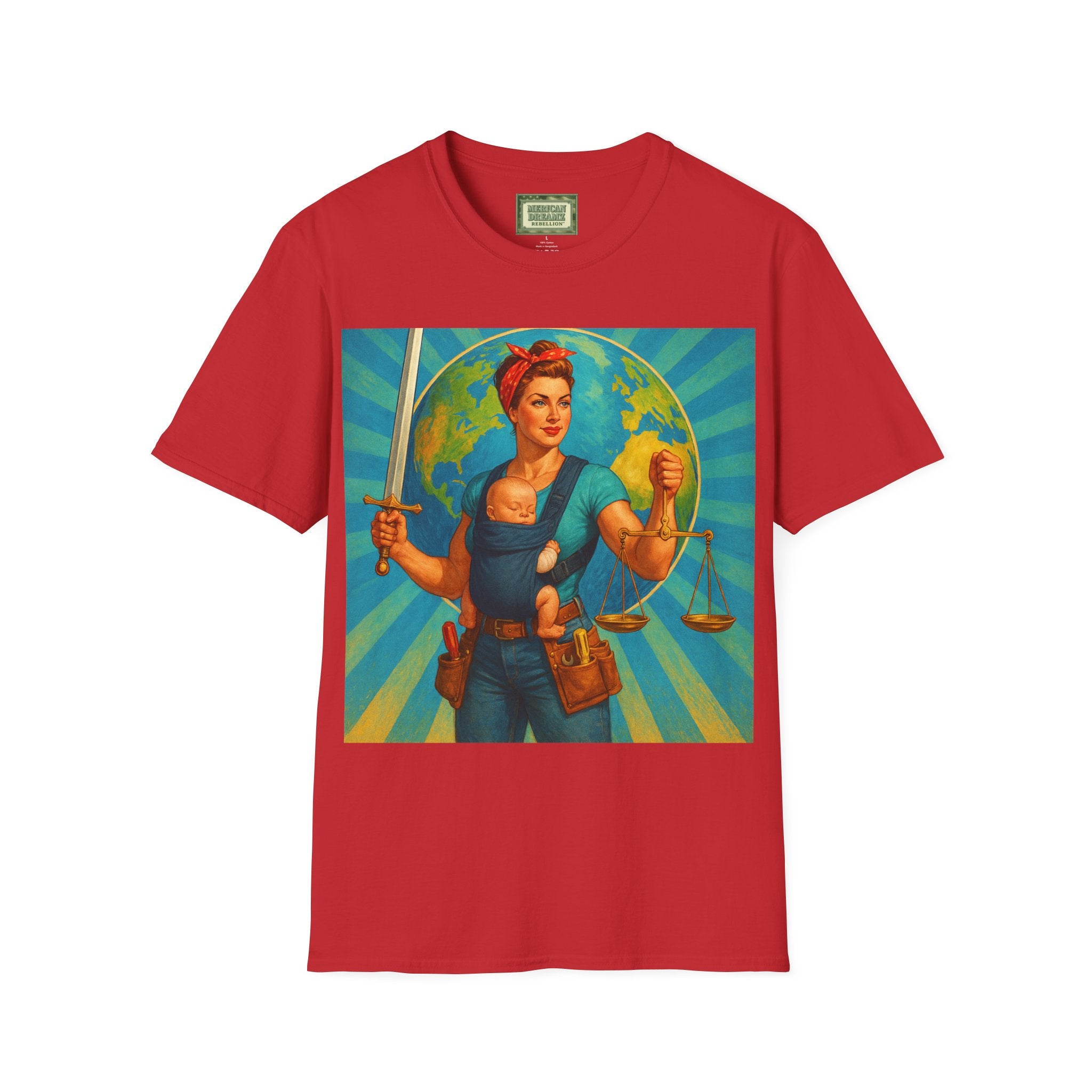Super Momz T‑Shirt – Motherhood Super Hero Graphic Tee -16