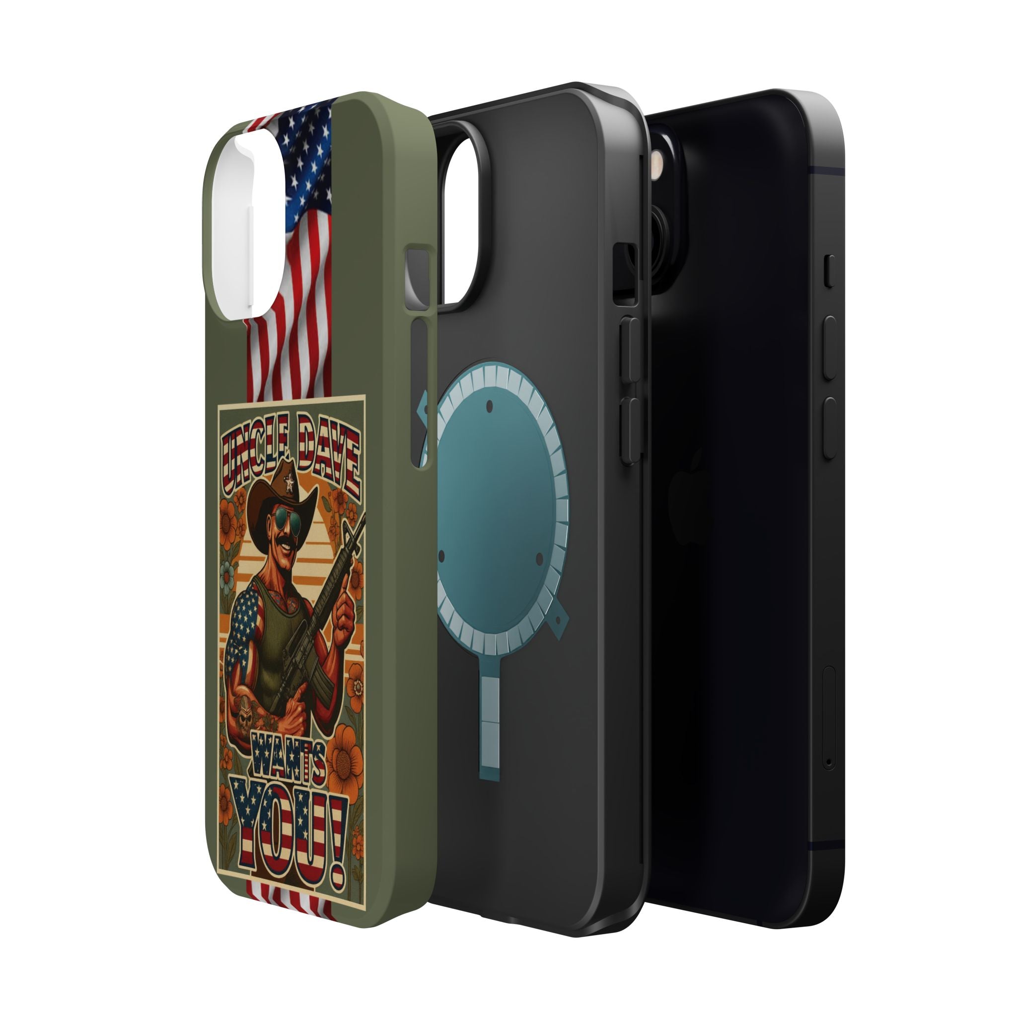 Uncle Dave Wants You! - Magnetic Impact‑Resistant Phone Case  iPhone 13-17 / Samsung S26  MagSafe Compatible