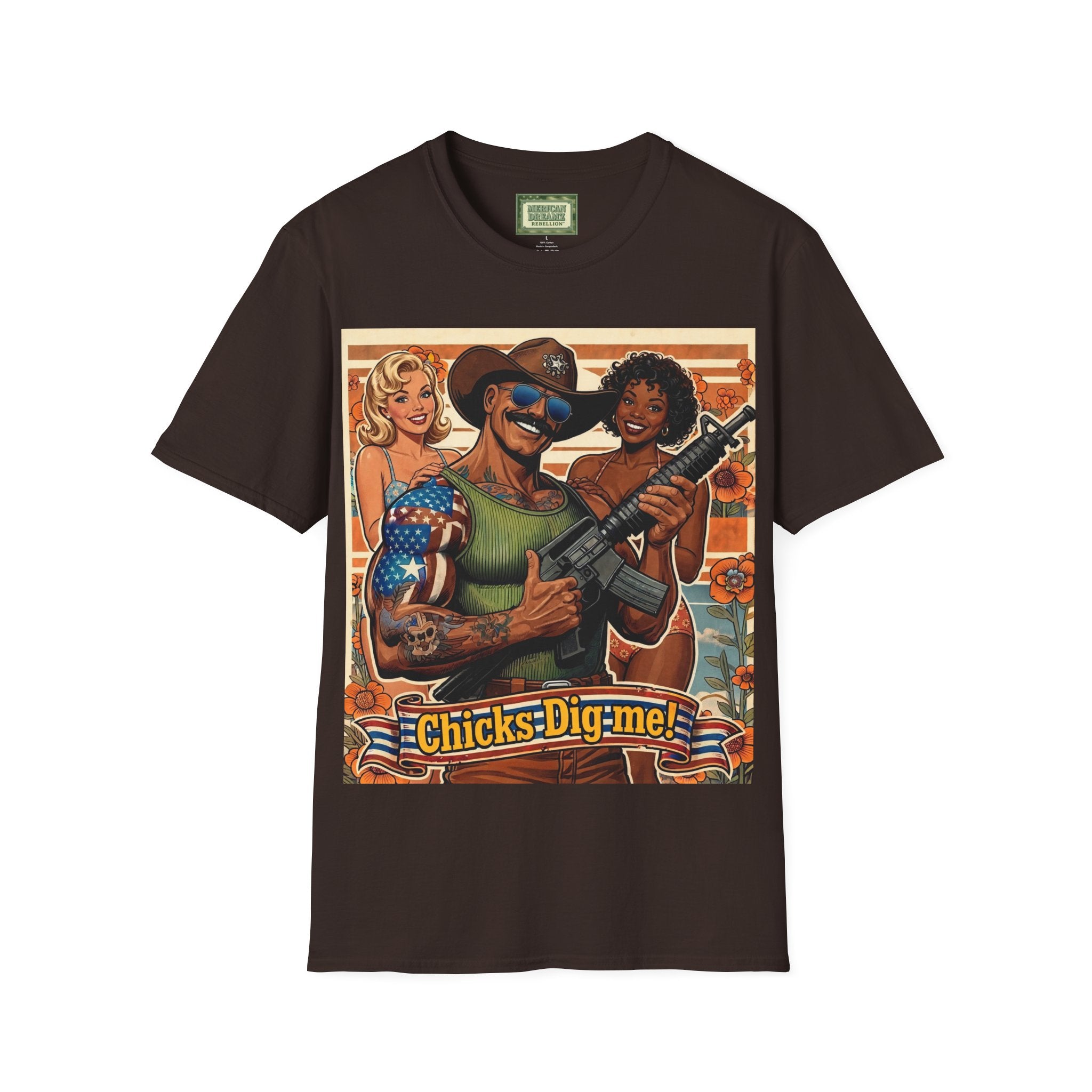 MERICAN UNCLE - Graphic T-Shirt - Ladies' Man - 5
