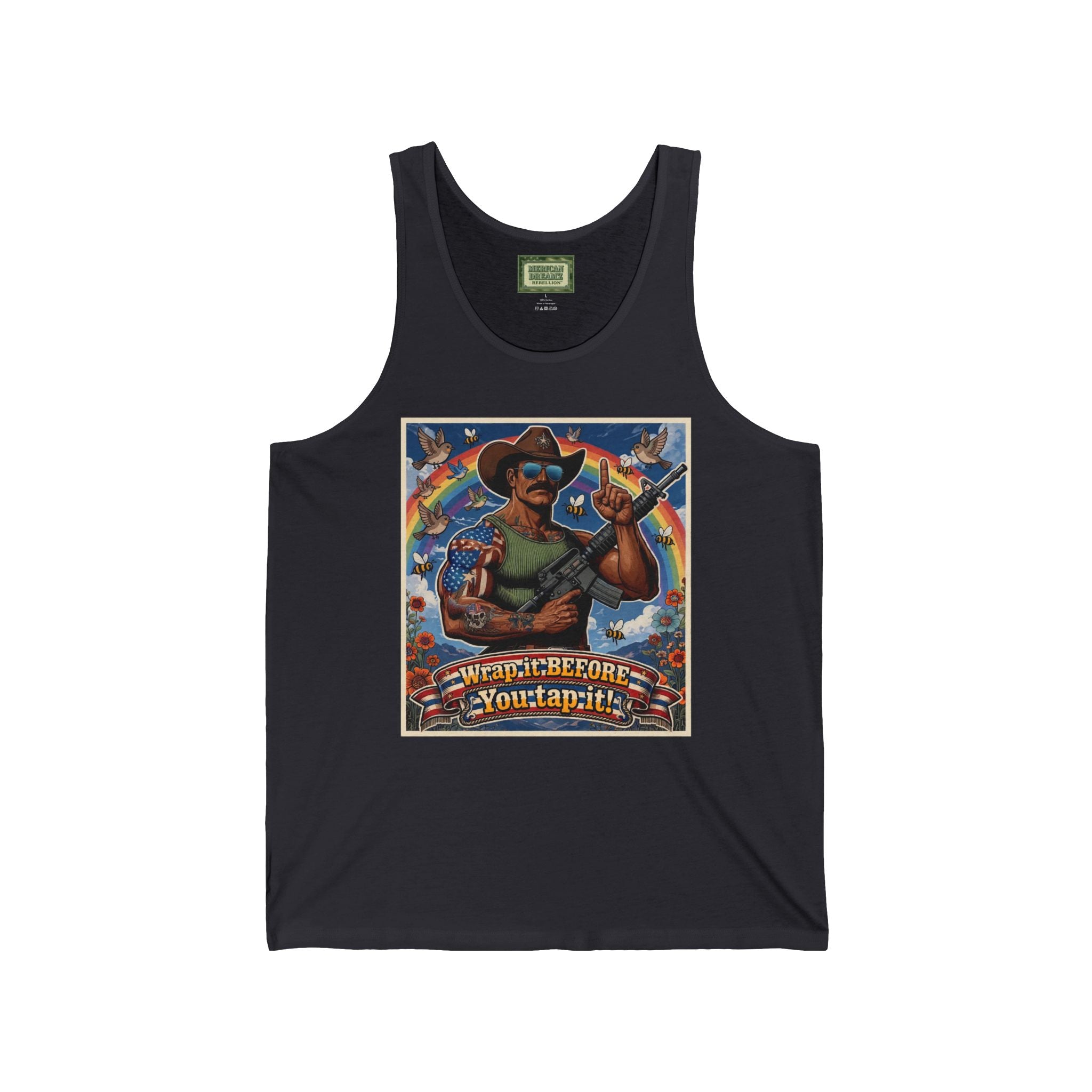 MERICAN UNCLE - Graphic Tank Top - Dating Advice - 5