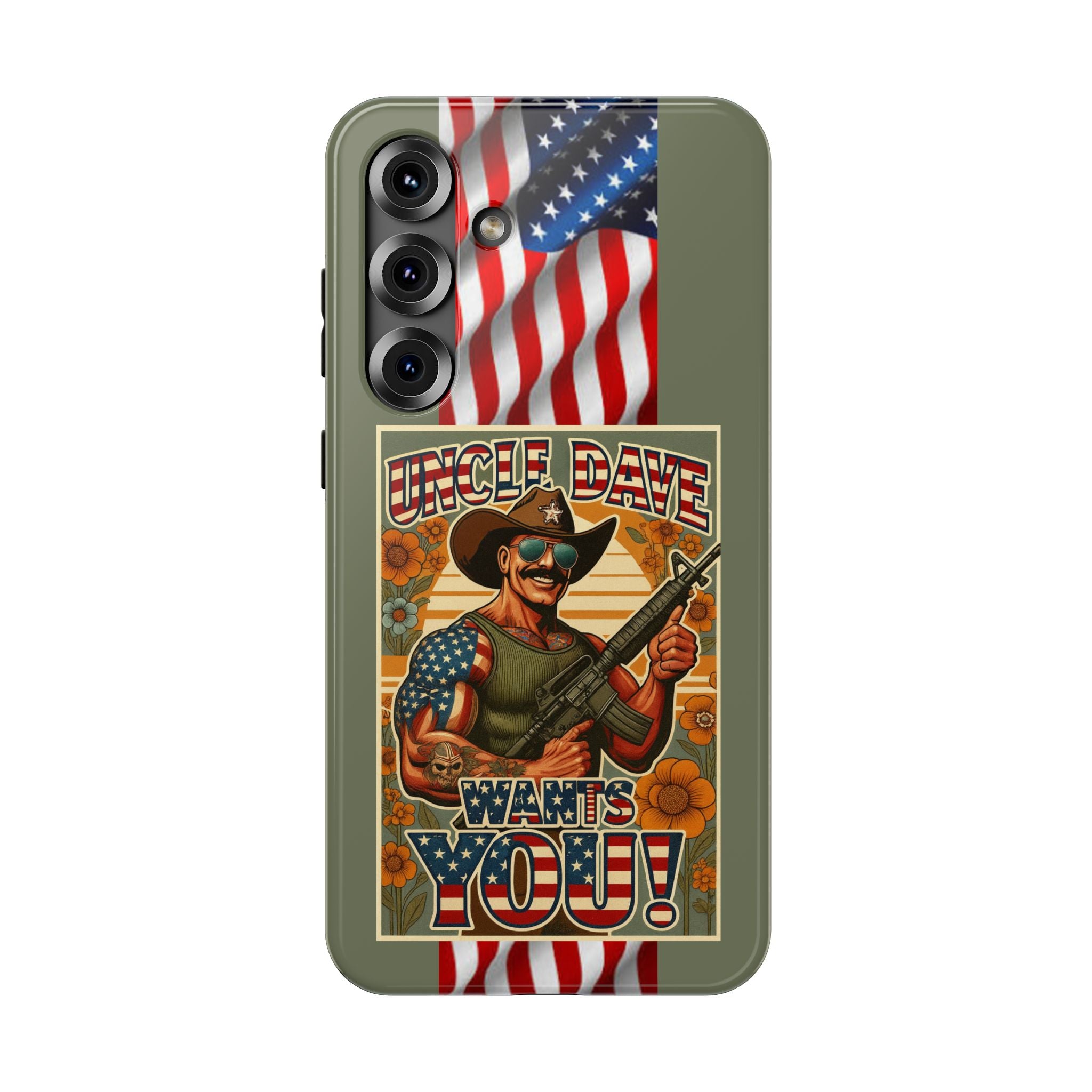 Uncle Dave Wants You! - Impact‑Resistant Phone Case   Samsung Galaxy Series S22 / S22+ / S22 Ultra - S25 / S25+ / S25 Ultra