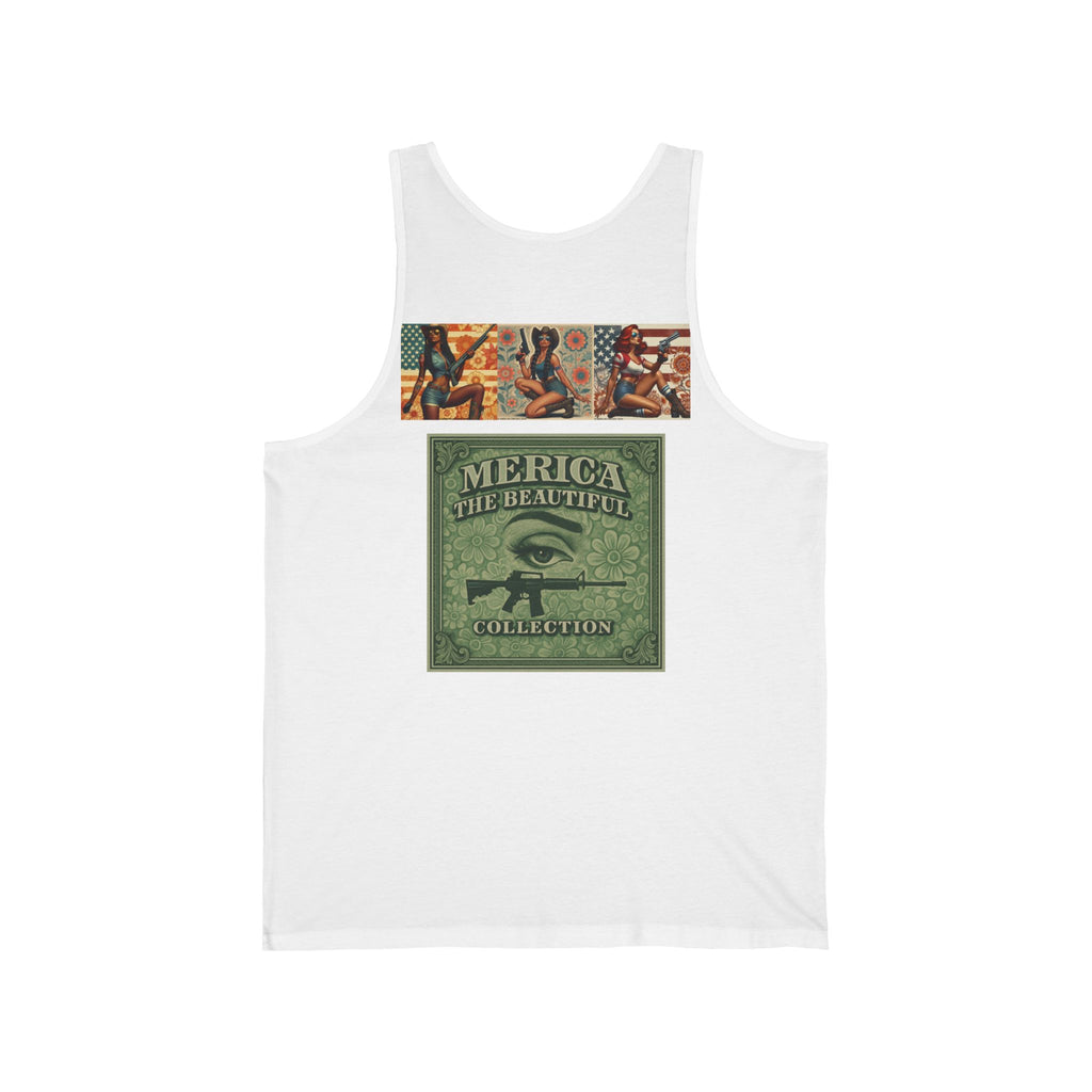 Uncle Dave Wants You AR-15 Tank Top — Gunslinger Pinup Back Print
