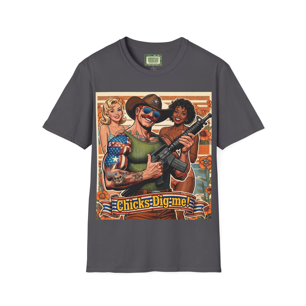 MERICAN UNCLE - Graphic T-Shirt - Ladies' Man - 4