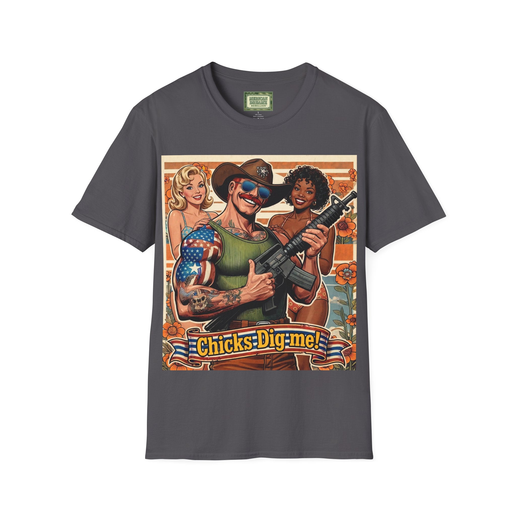 MERICAN UNCLE - Graphic T-Shirt - Ladies' Man - 4