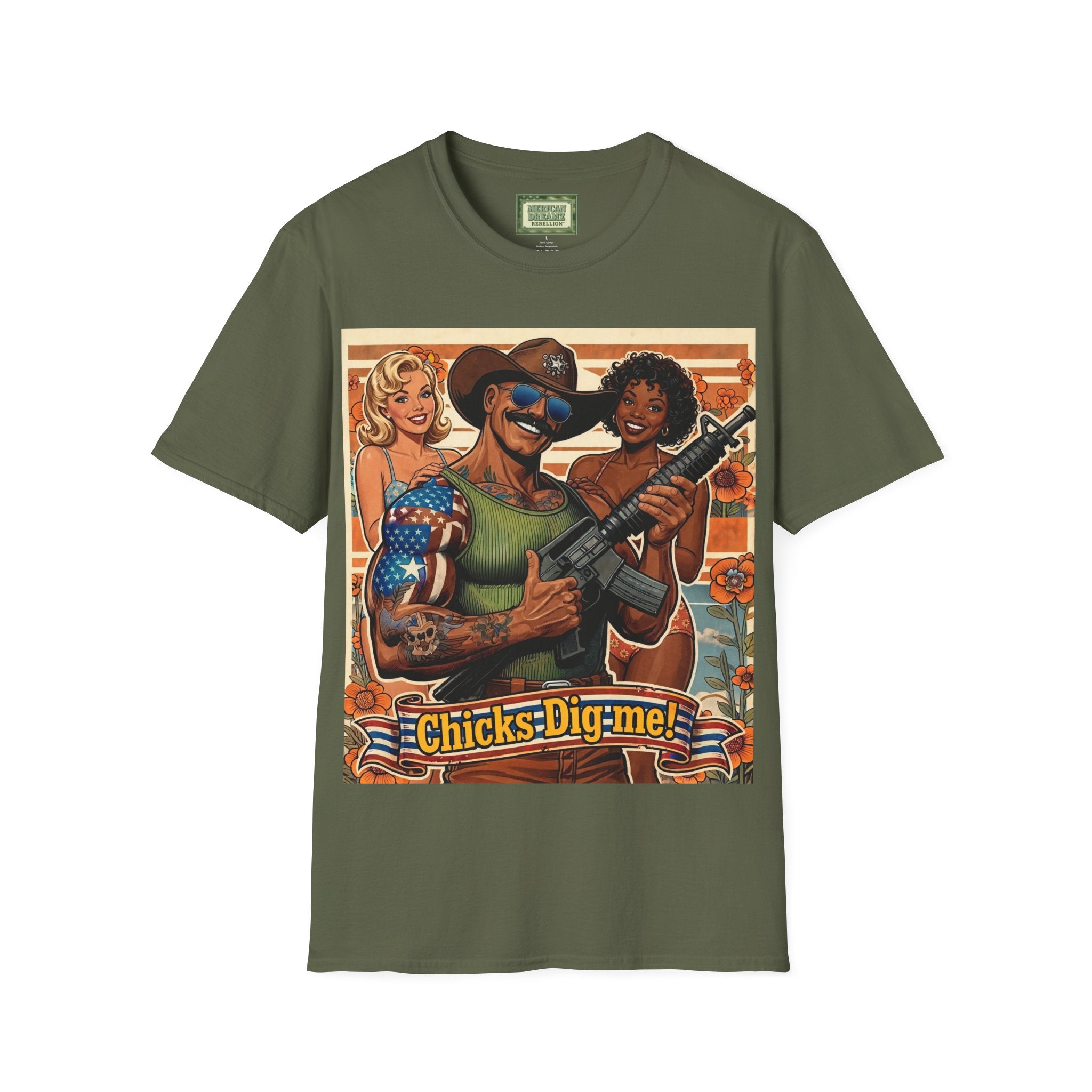 MERICAN UNCLE - Graphic T-Shirt - Lady's Man - 5