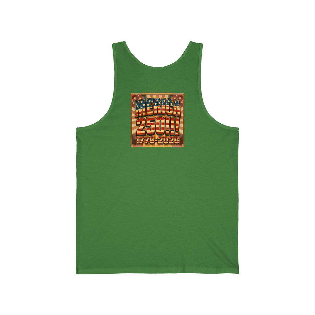 MERICAN DREAMZ REBELLION – MERICA 250!!! Tank Top – 250 Years of Freedom 1776-2026 Graphic Tank-#2