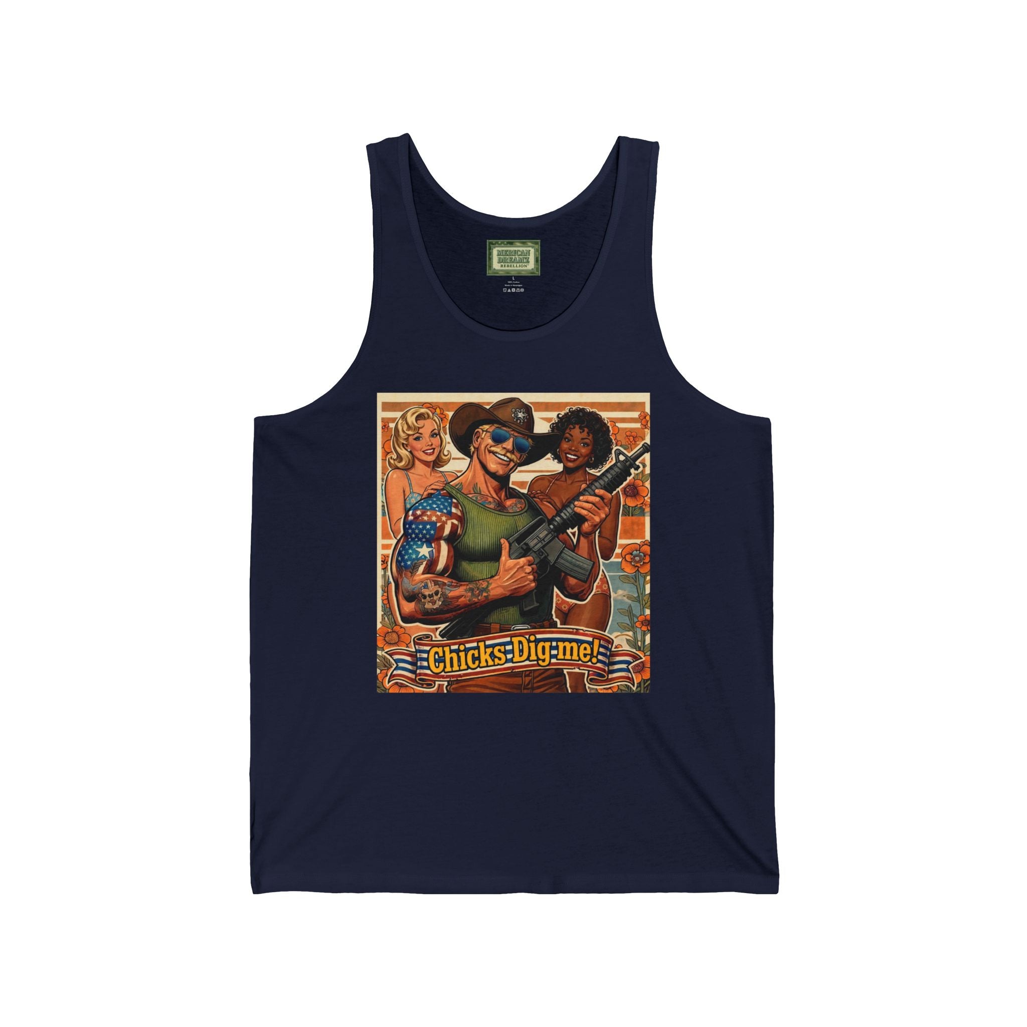 MERICAN UNCLE - Graphic Tank Top - Ladies' Man - 3