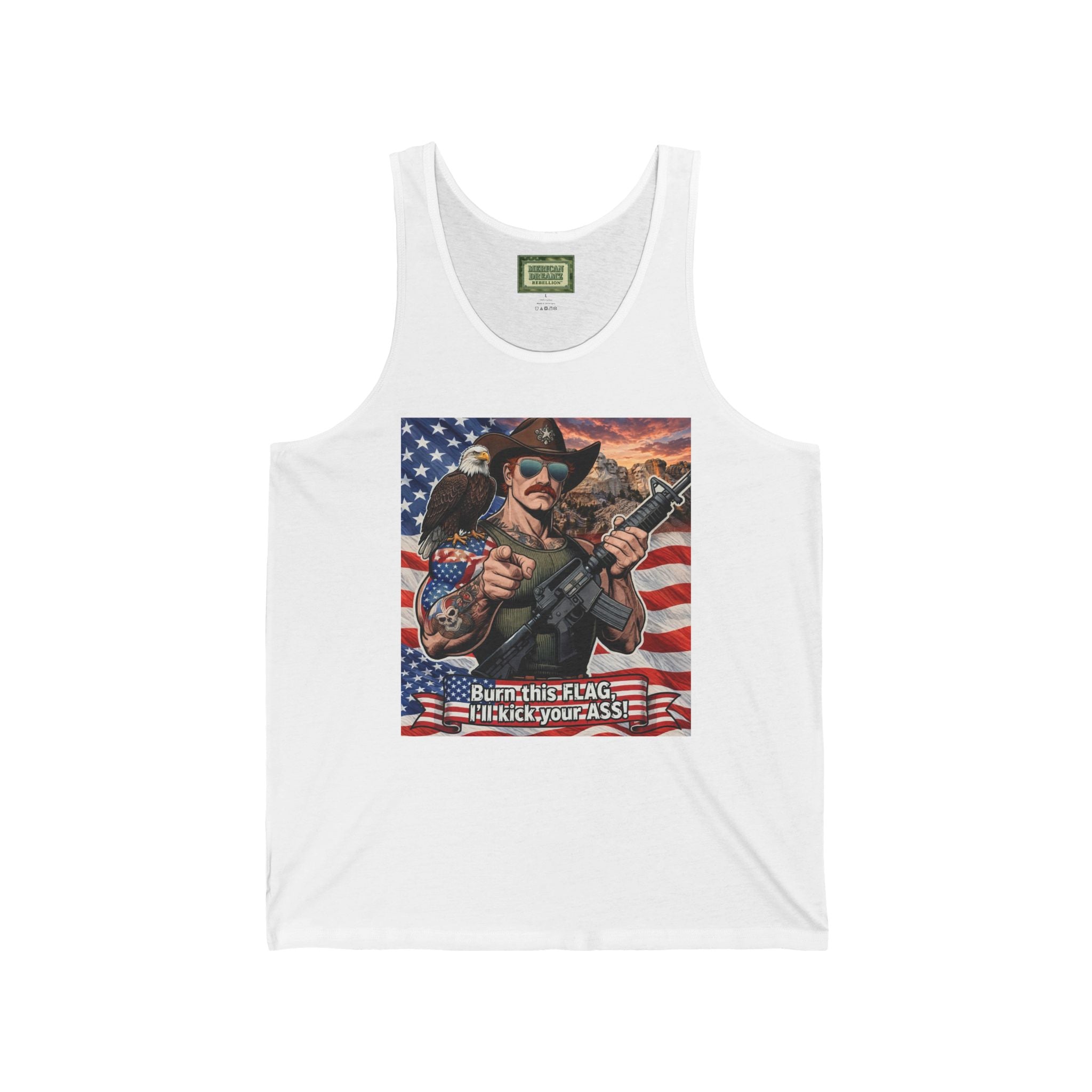 MERICAN UNCLE - Graphic Tank Top - MERICAN Pride - 4