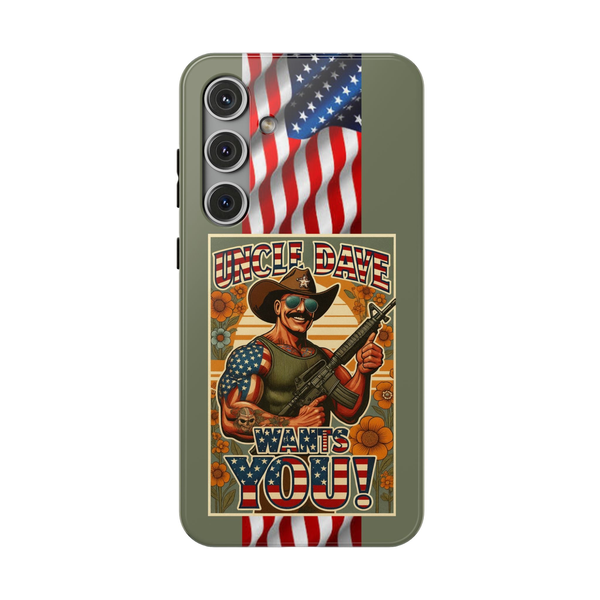 Uncle Dave Wants You! - Impact‑Resistant Phone Case   Samsung Galaxy Series S22 / S22+ / S22 Ultra - S25 / S25+ / S25 Ultra