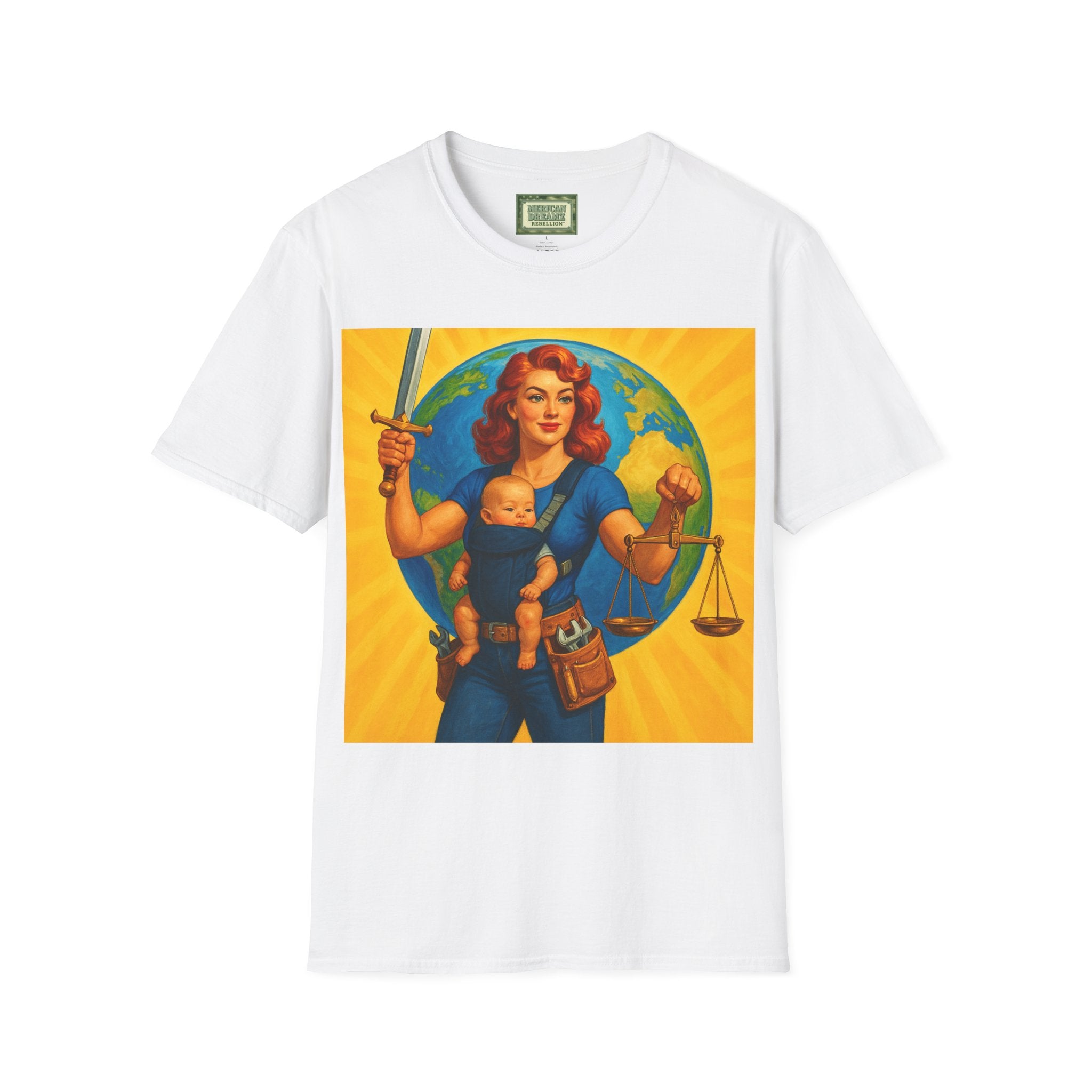 Super Momz T‑Shirt – Motherhood Super Hero Graphic Tee -2