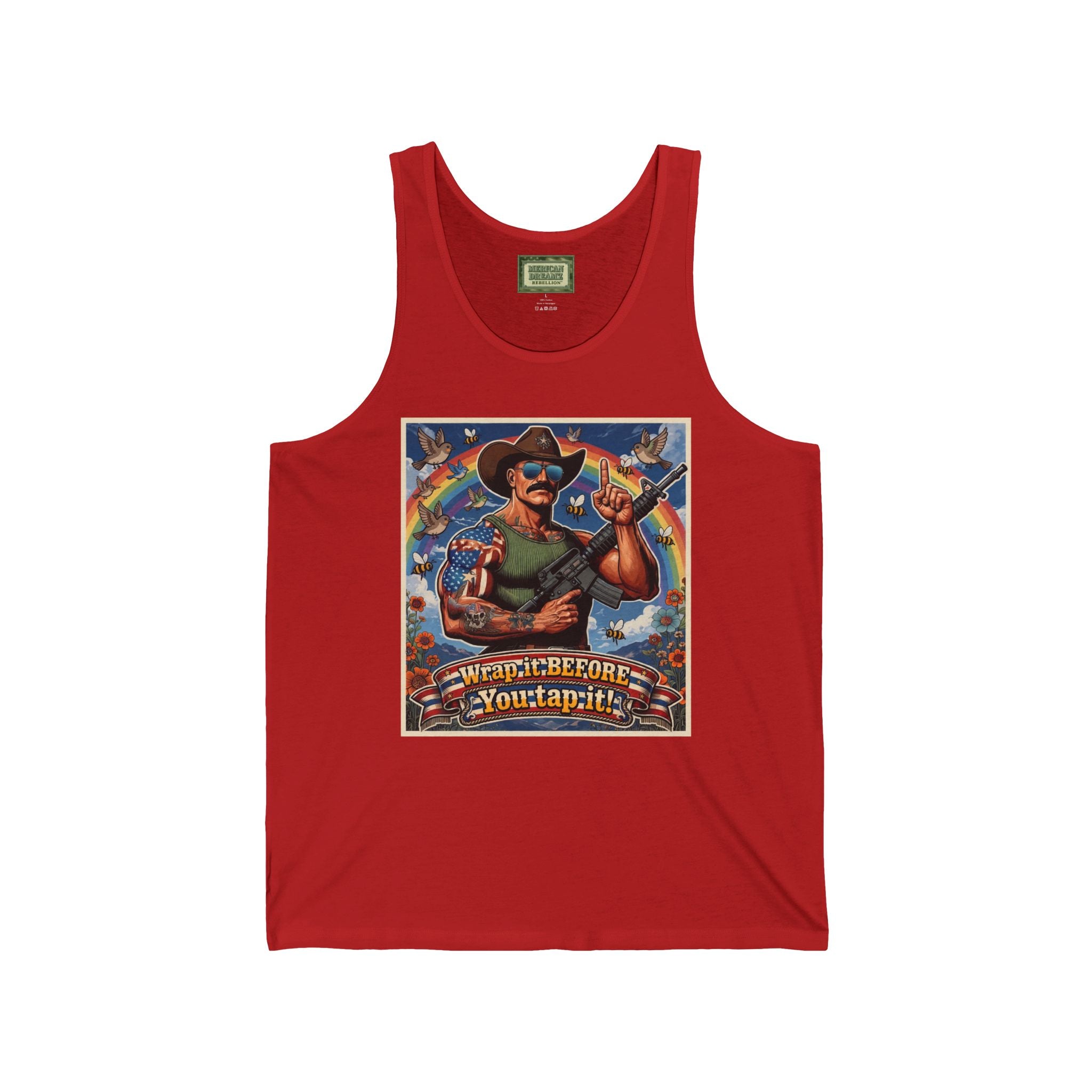 MERICAN UNCLE - Graphic Tank Top - Dating Advice - 1