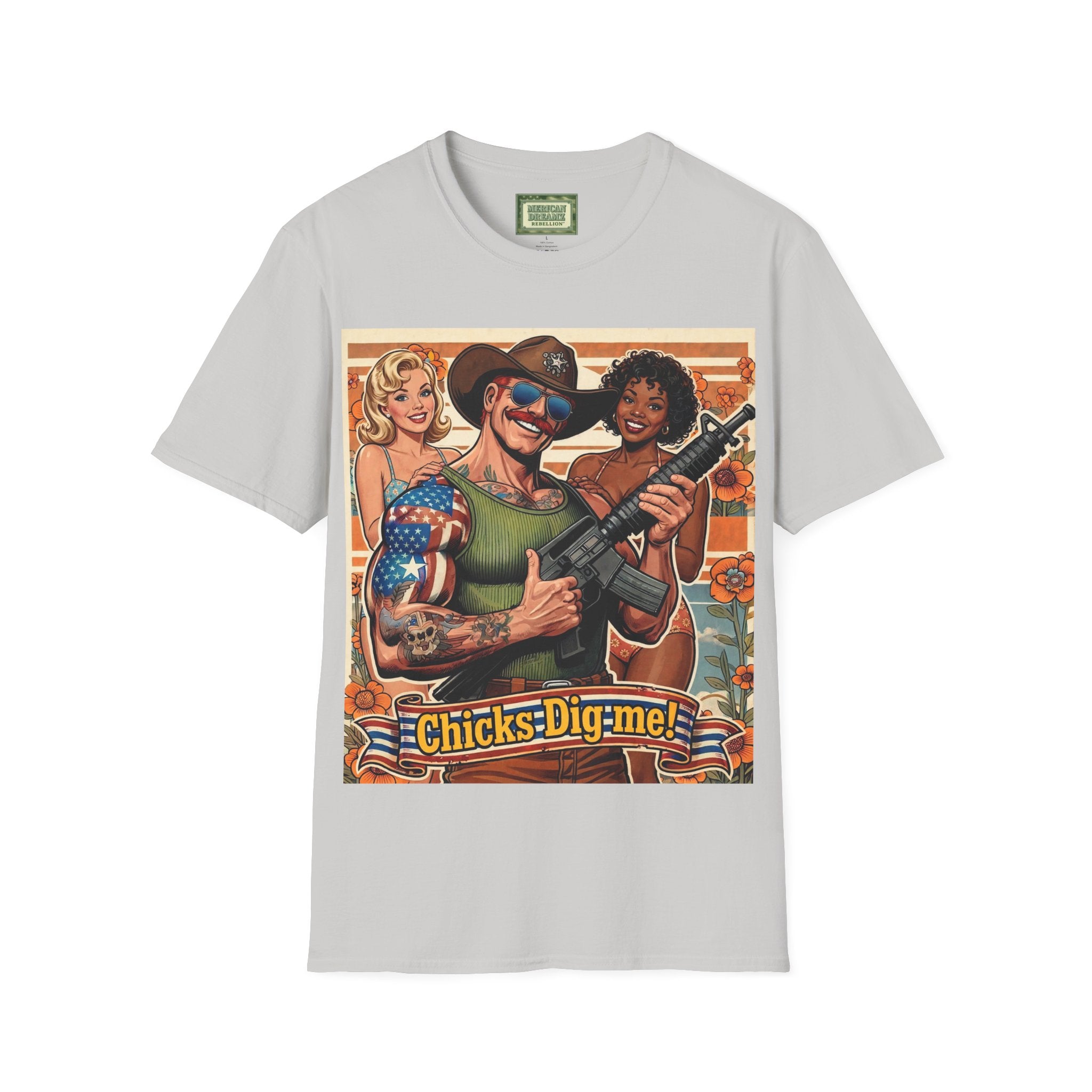 MERICAN UNCLE - Graphic T-Shirt - Ladies' Man - 4