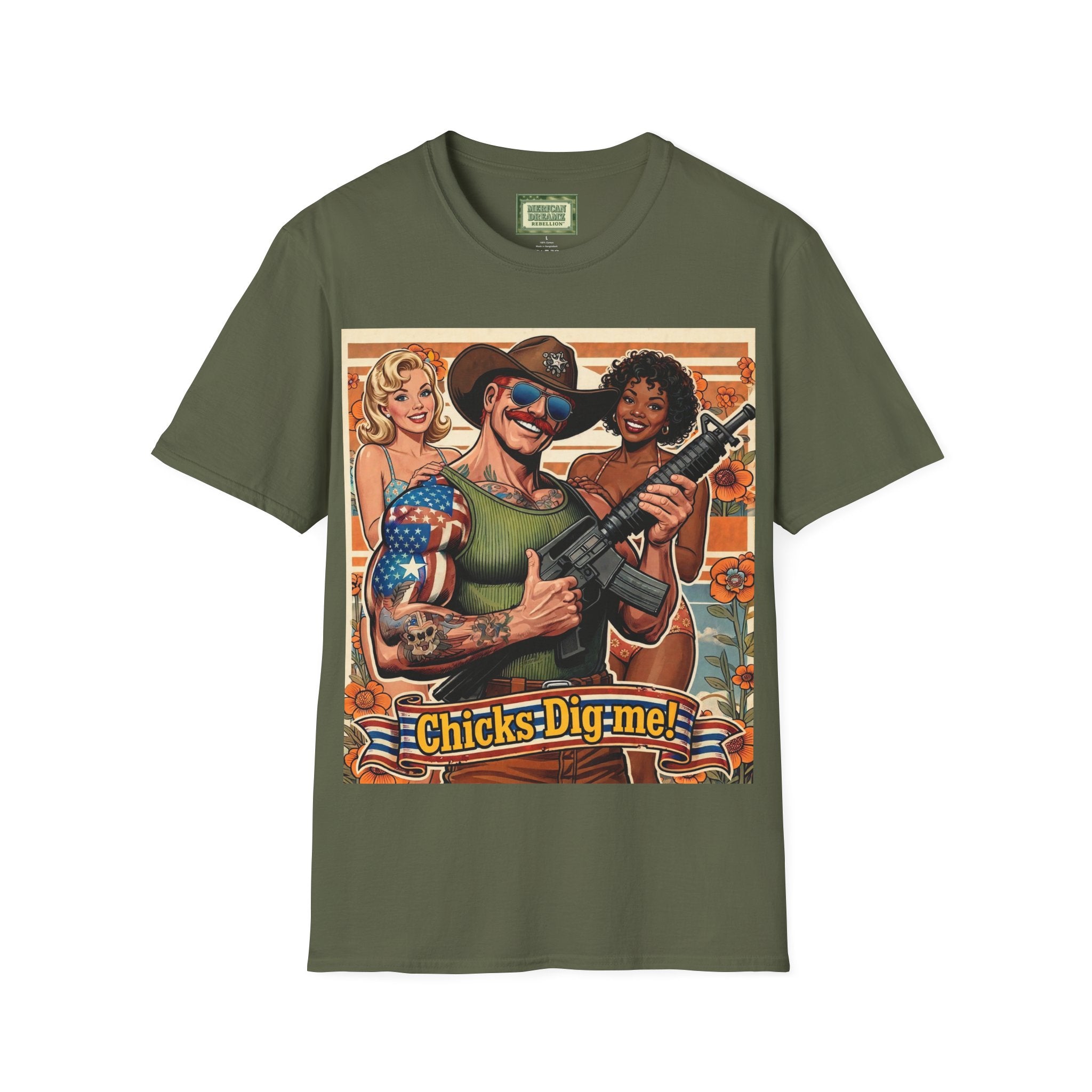 MERICAN UNCLE - Graphic T-Shirt - Ladies' Man - 4