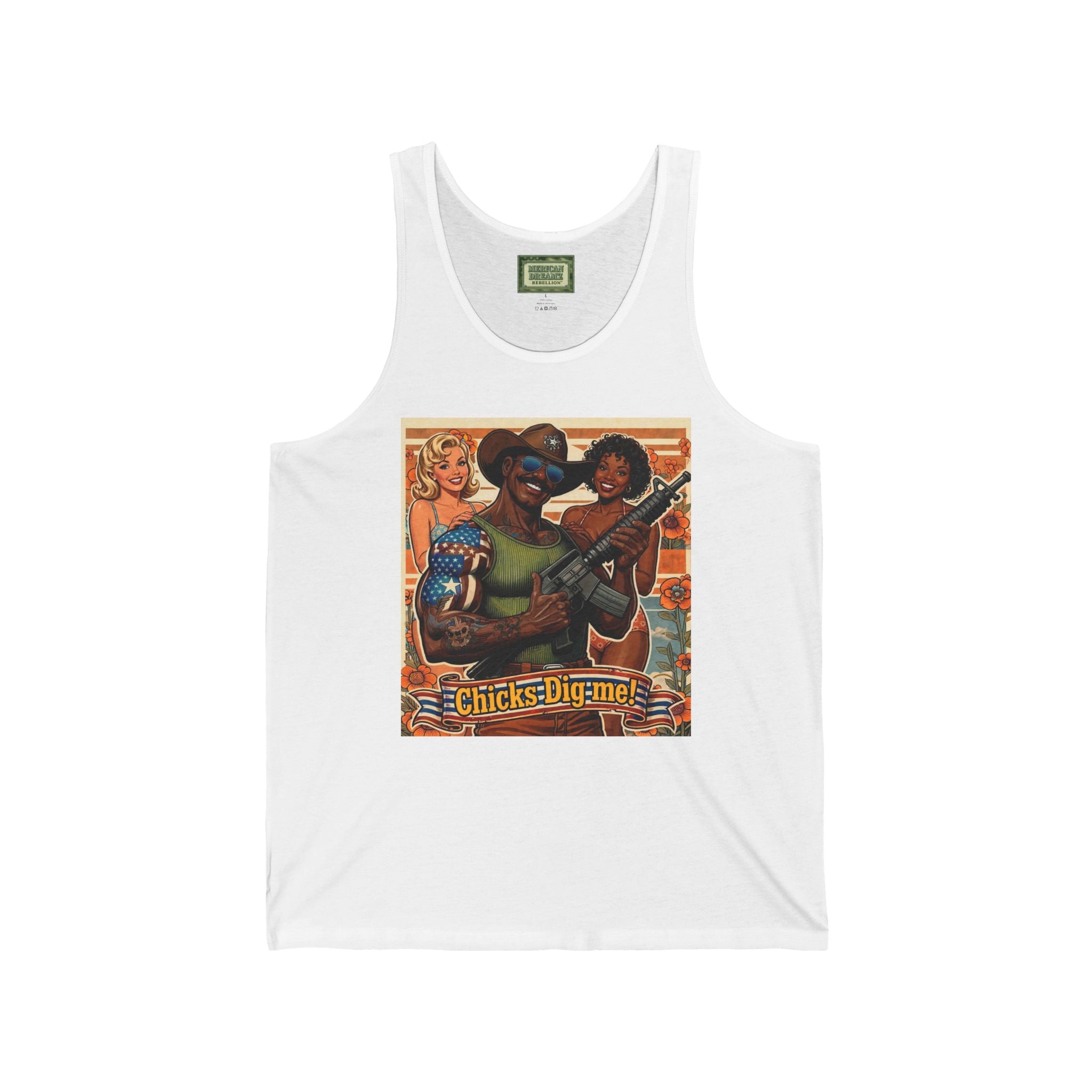 MERICAN UNCLE - Graphic Tank Top - Ladies' Man - 2
