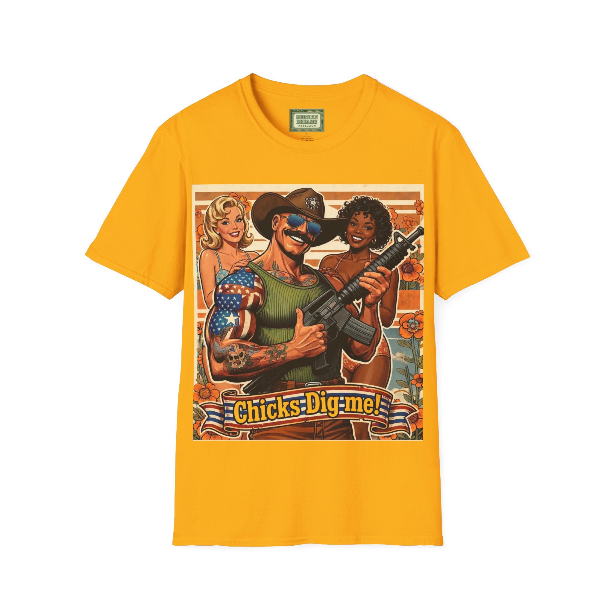 MERICAN UNCLE - Graphic T-Shirt - Ladies' Man - 1