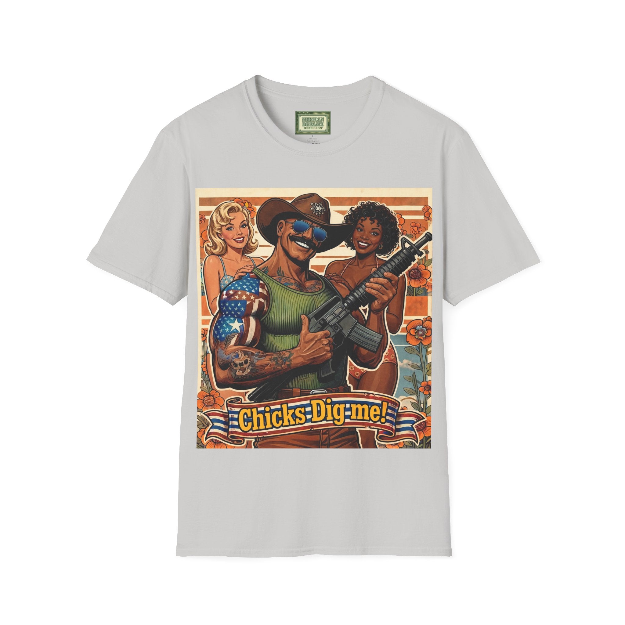 MERICAN UNCLE - Graphic T-Shirt - Ladies' Man - 5