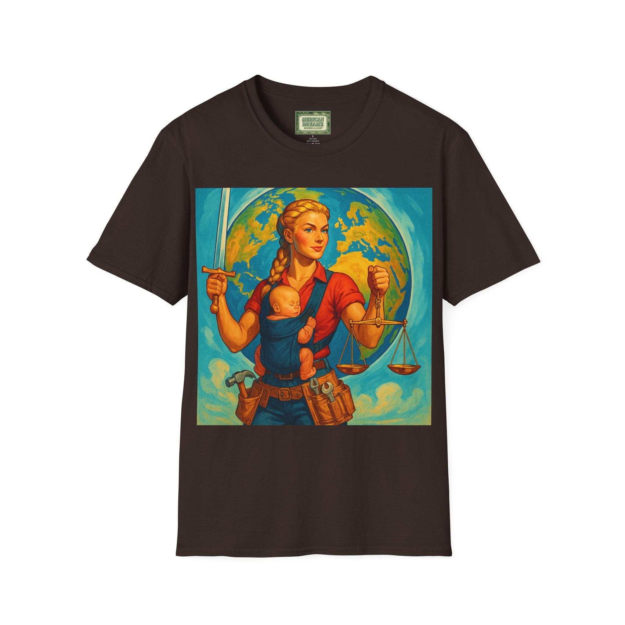 Super Momz T‑Shirt – Motherhood Super Hero Graphic Tee -9