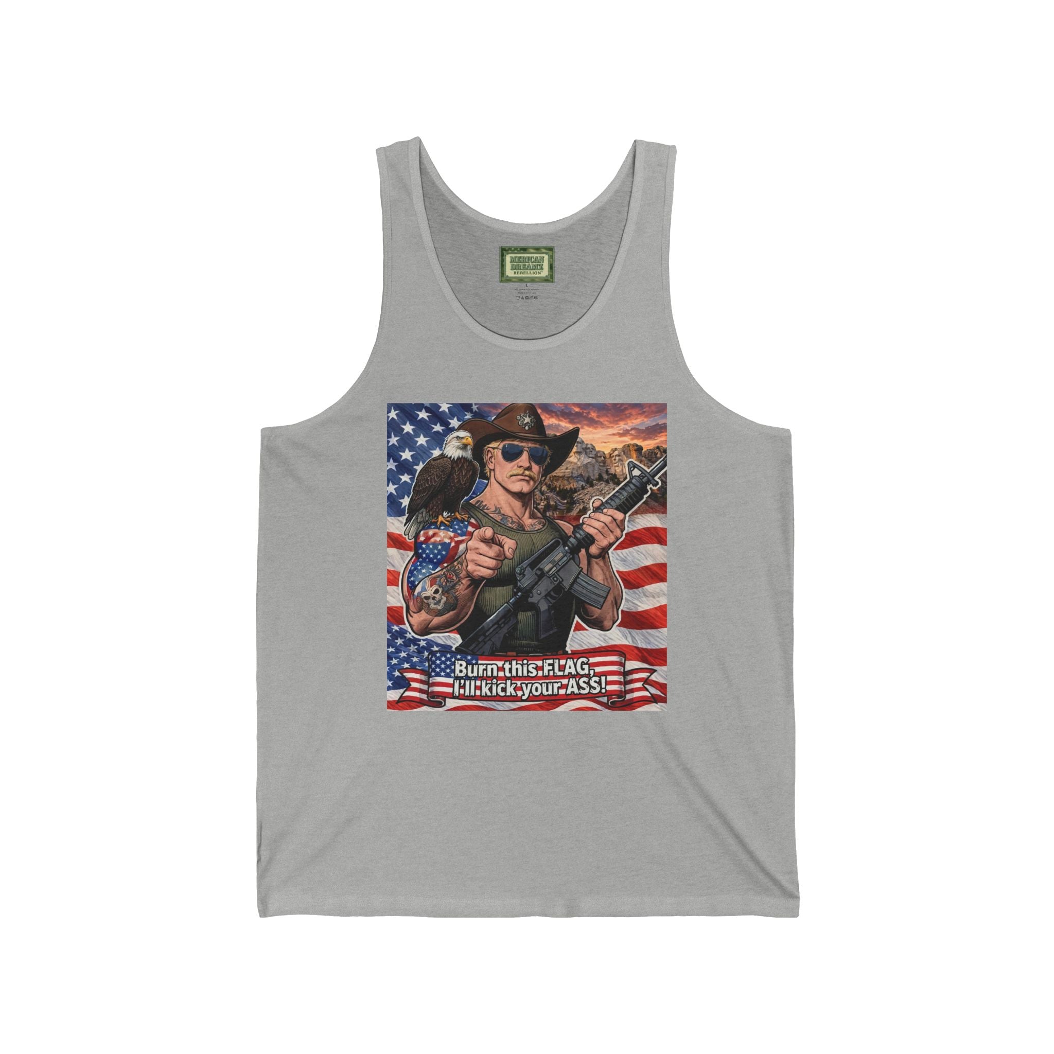 MERICAN UNCLE - Graphic Tank Top - MERICAN Pride - 3