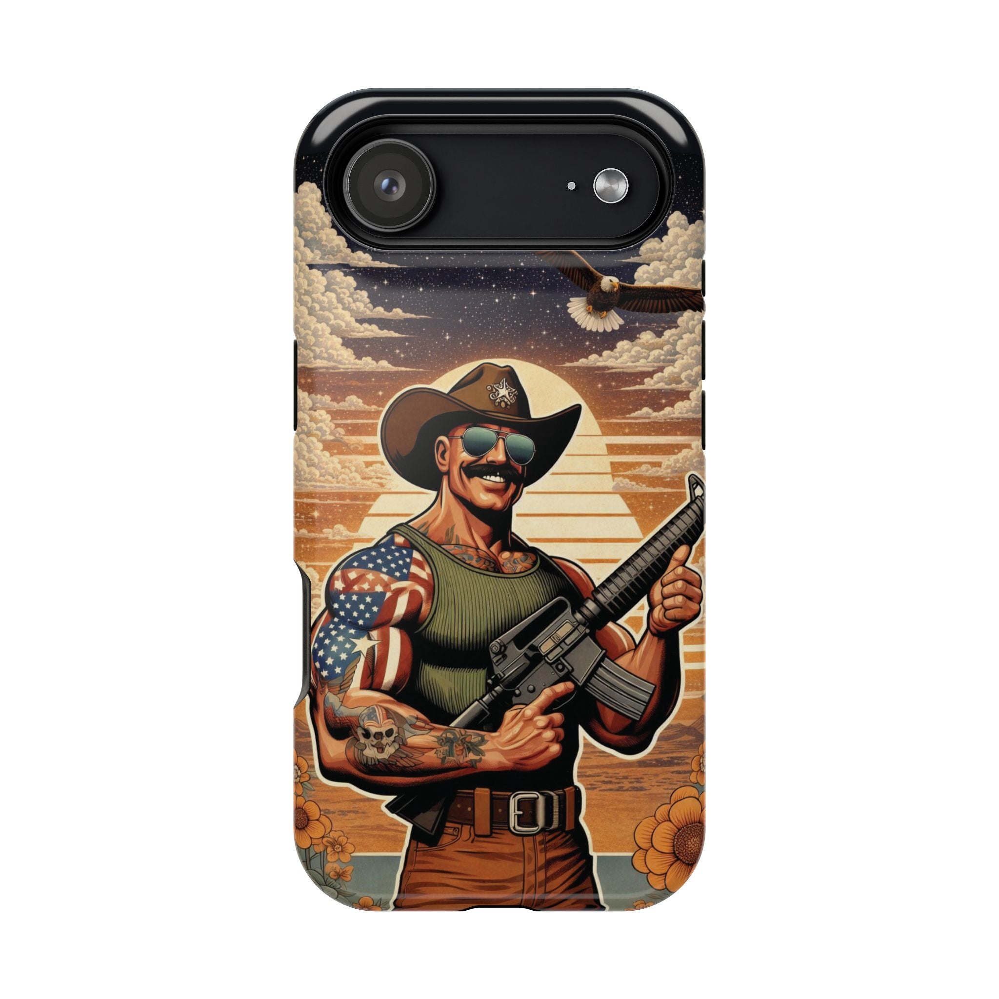 Uncle Dave AR-15 - Magnetic Impact‑Resistant Phone Case  iPhone 13-17 / Samsung S26  MagSafe Compatible