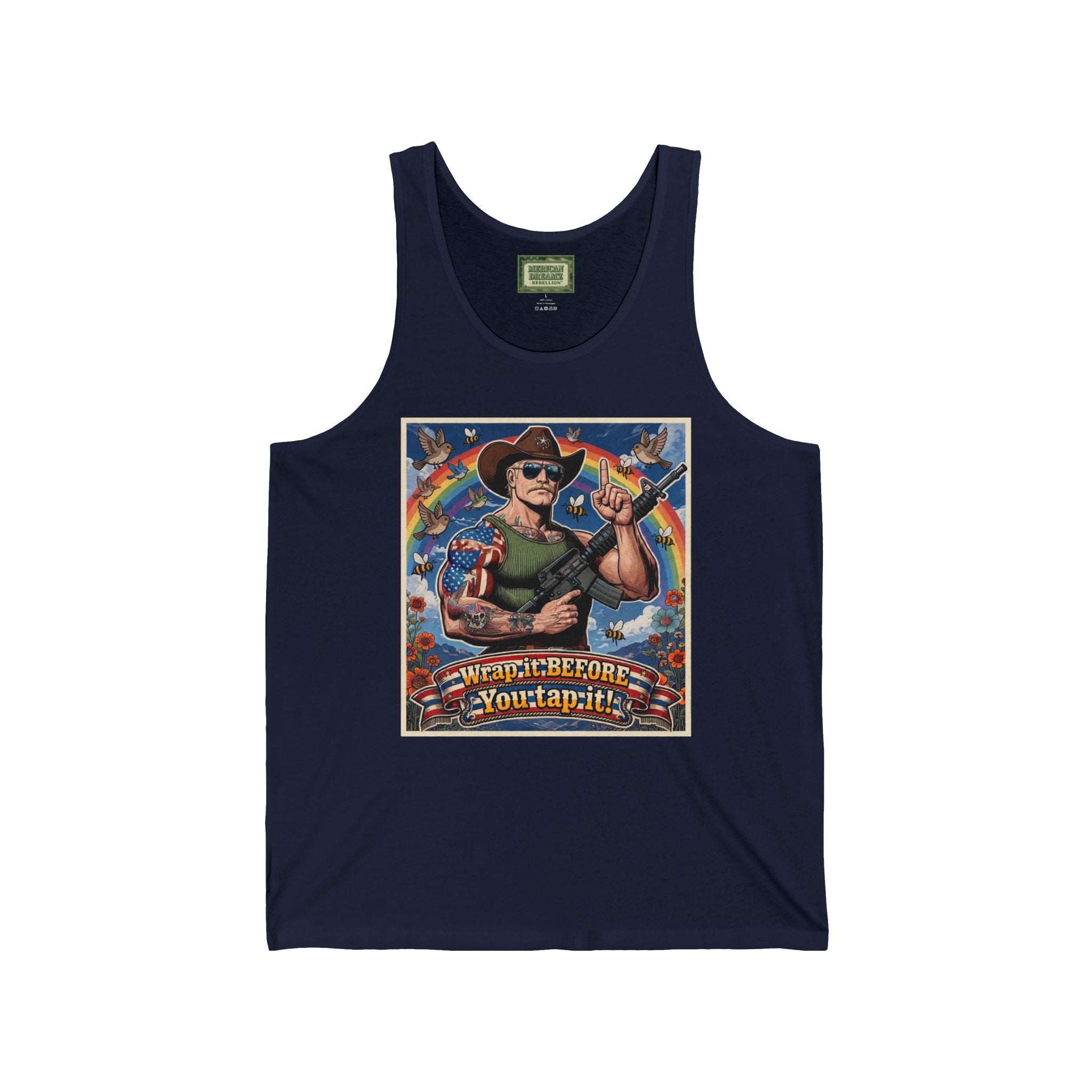 MERICAN UNCLE - Graphic Tank Top - Dating Advice - 3