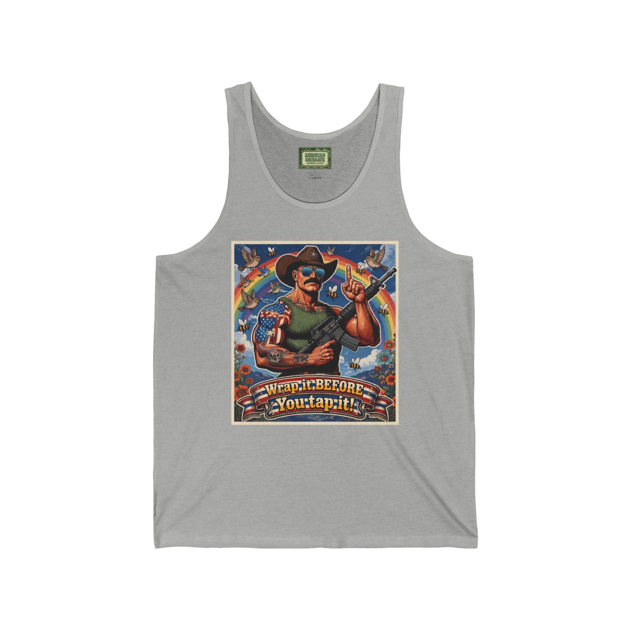 MERICAN UNCLE - Graphic Tank Top - Dating Advice - 1