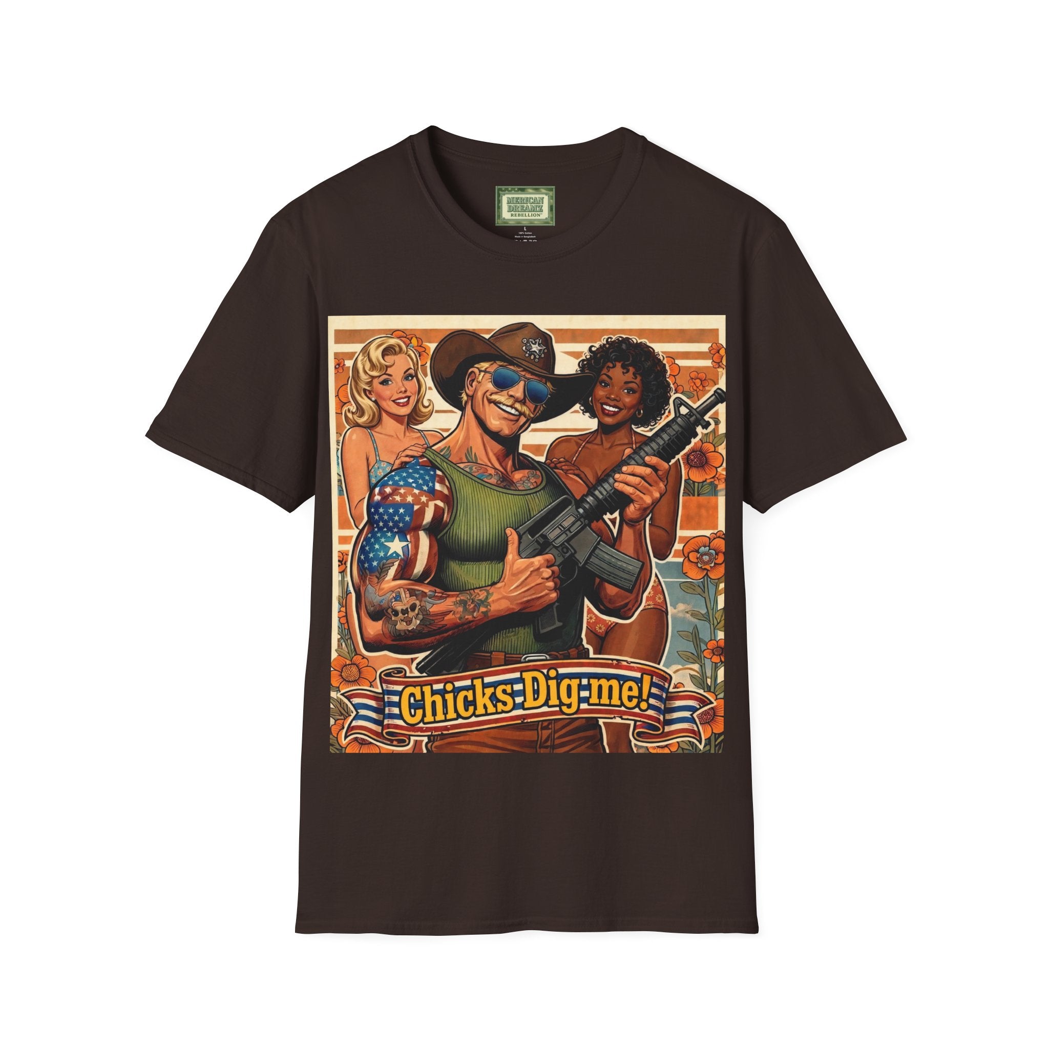 MERICAN UNCLE - Graphic T-Shirt - Lady's Man - 3