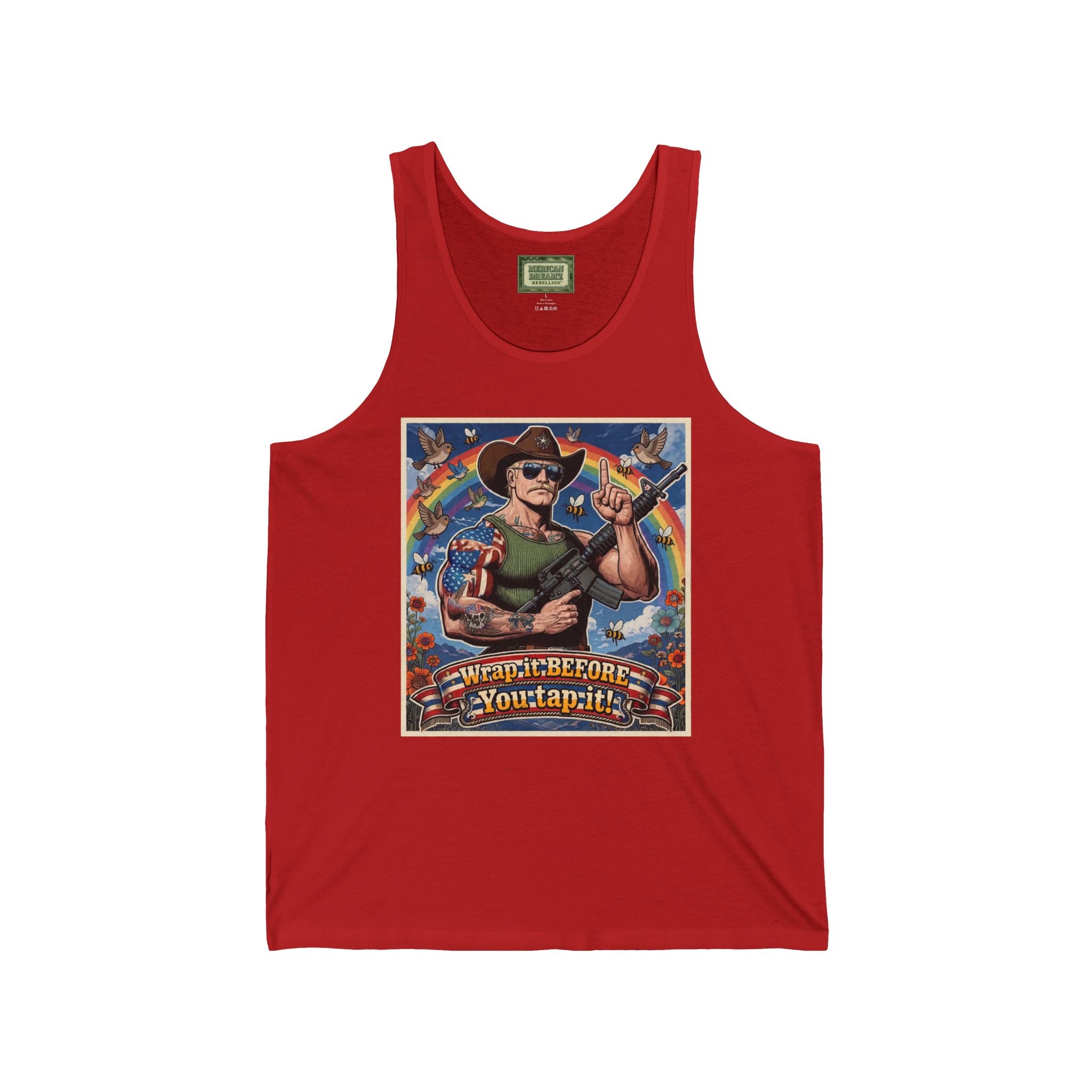 MERICAN UNCLE - Graphic Tank Top - Dating Advice - 3
