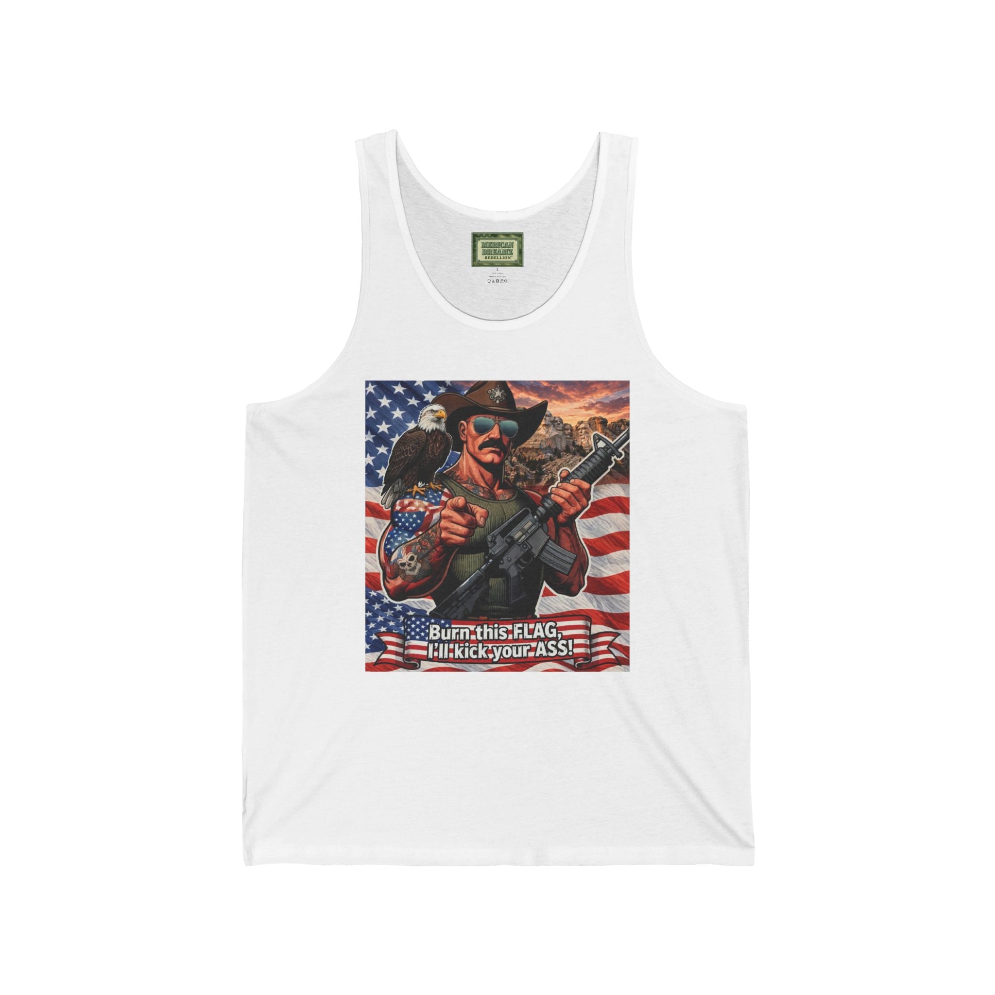 MERICAN UNCLE - Graphic Tank Top - MERICAN Pride - 1