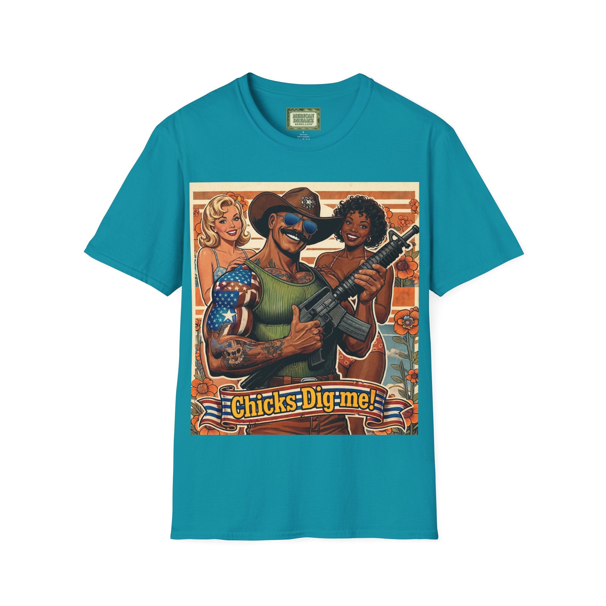 MERICAN UNCLE - Graphic T-Shirt - Ladies' Man - 5