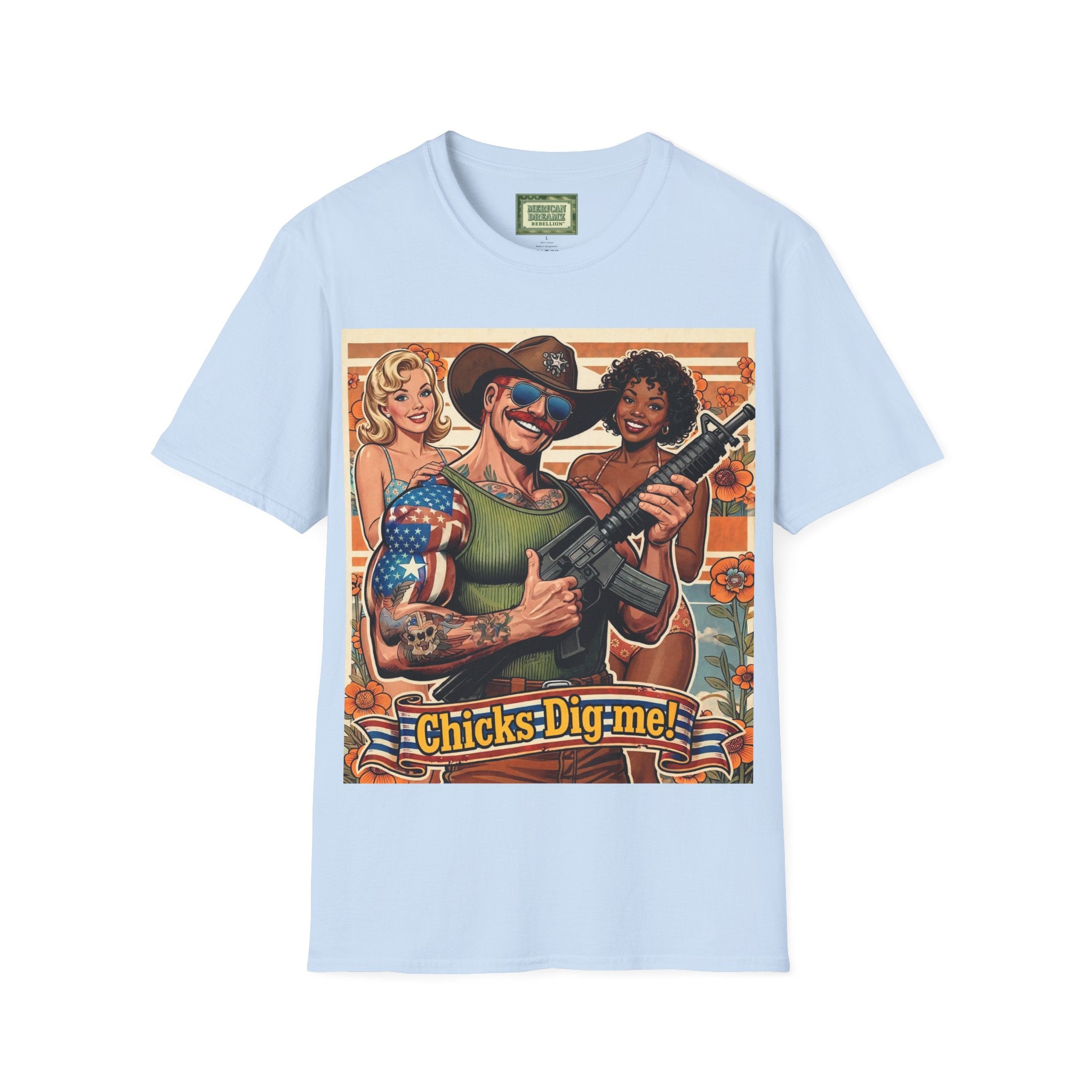 MERICAN UNCLE - Graphic T-Shirt - Lady's Man - 4