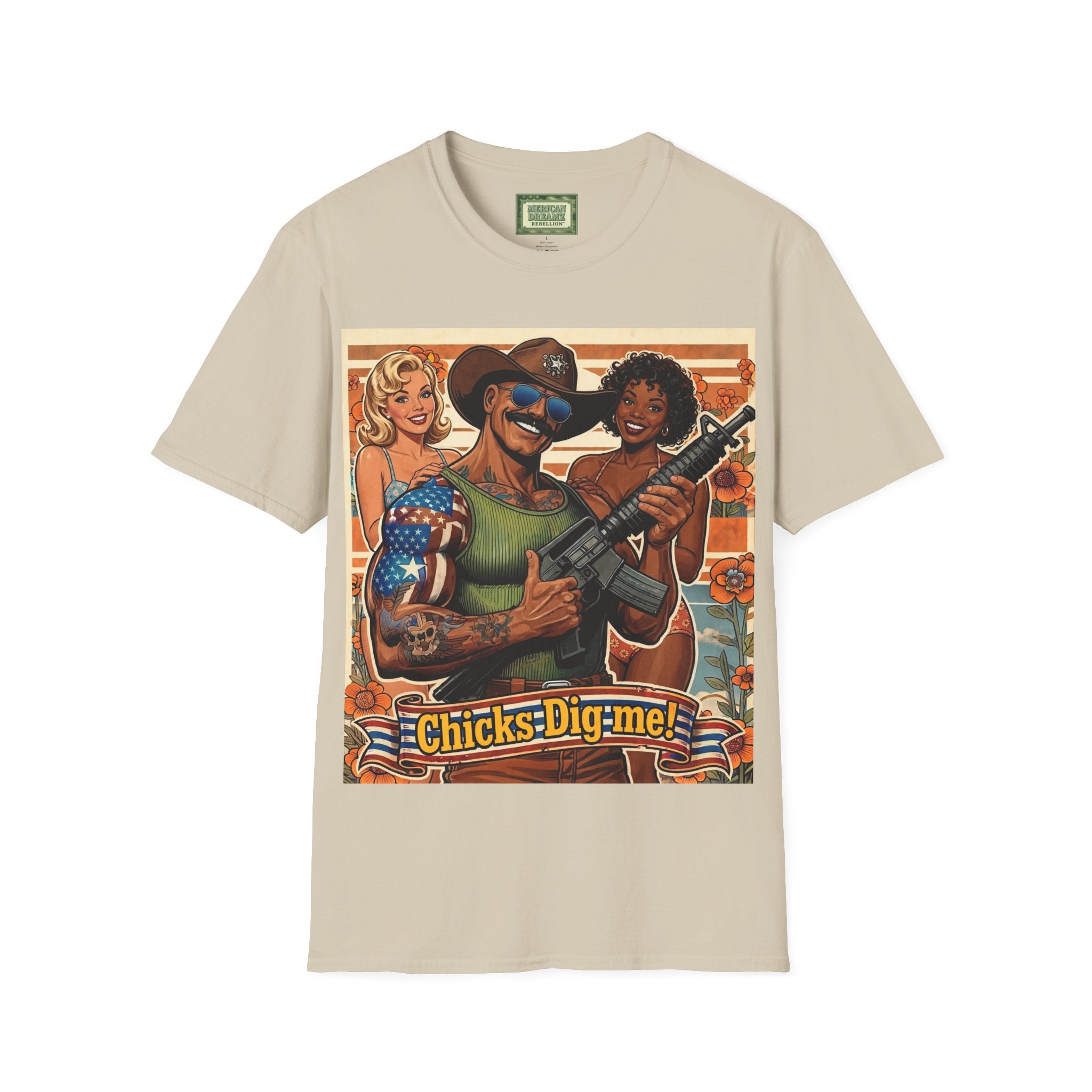 MERICAN UNCLE - Graphic T-Shirt - Ladies' Man - 5