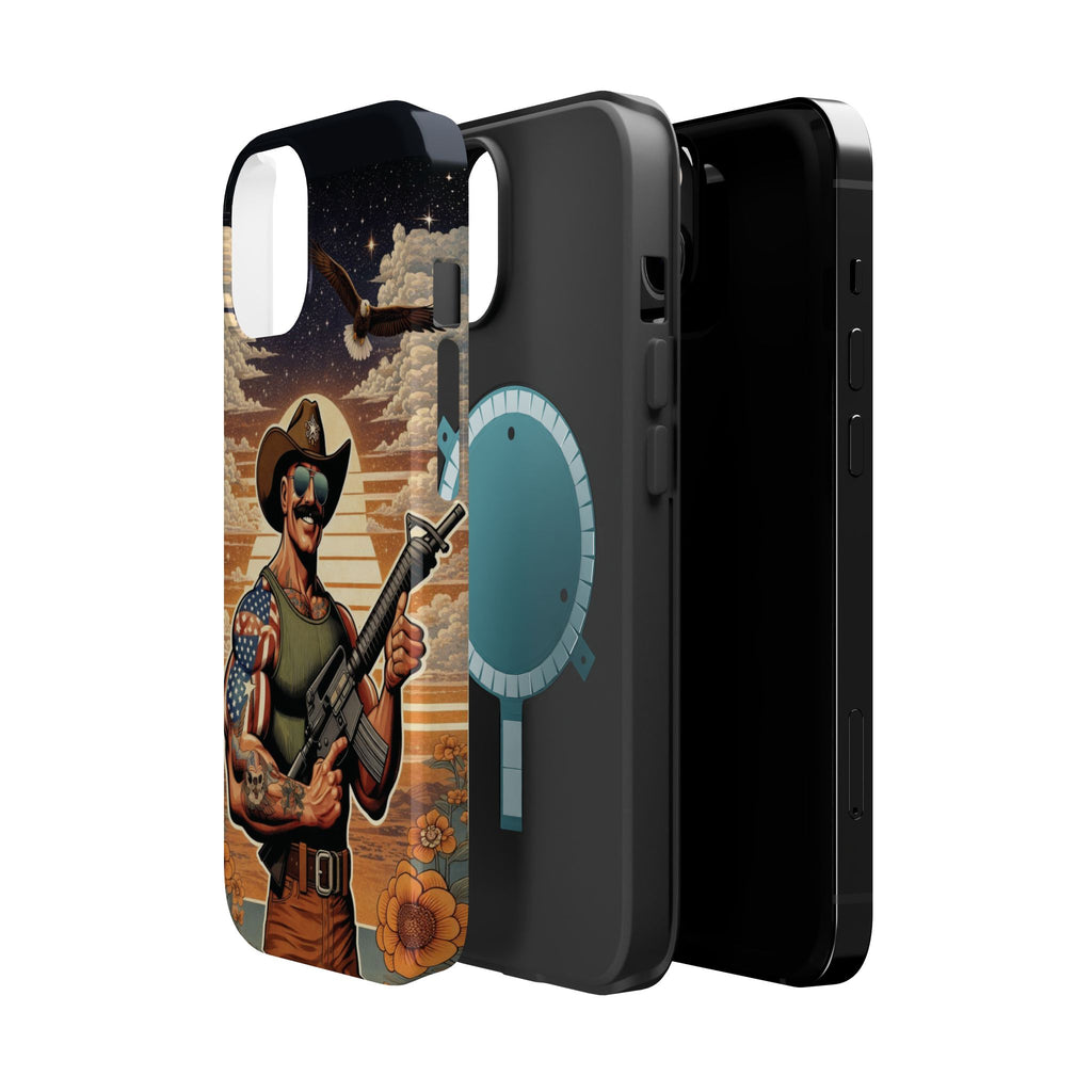 Uncle Dave AR-15 - Magnetic Impact‑Resistant Phone Case  iPhone 13-17 / Samsung S26  MagSafe Compatible
