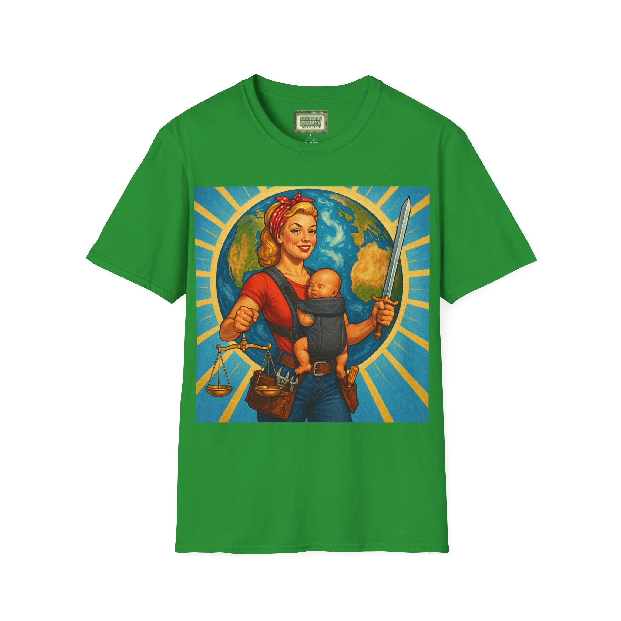 Super Momz T‑Shirt – Motherhood Super Hero Graphic Tee -7