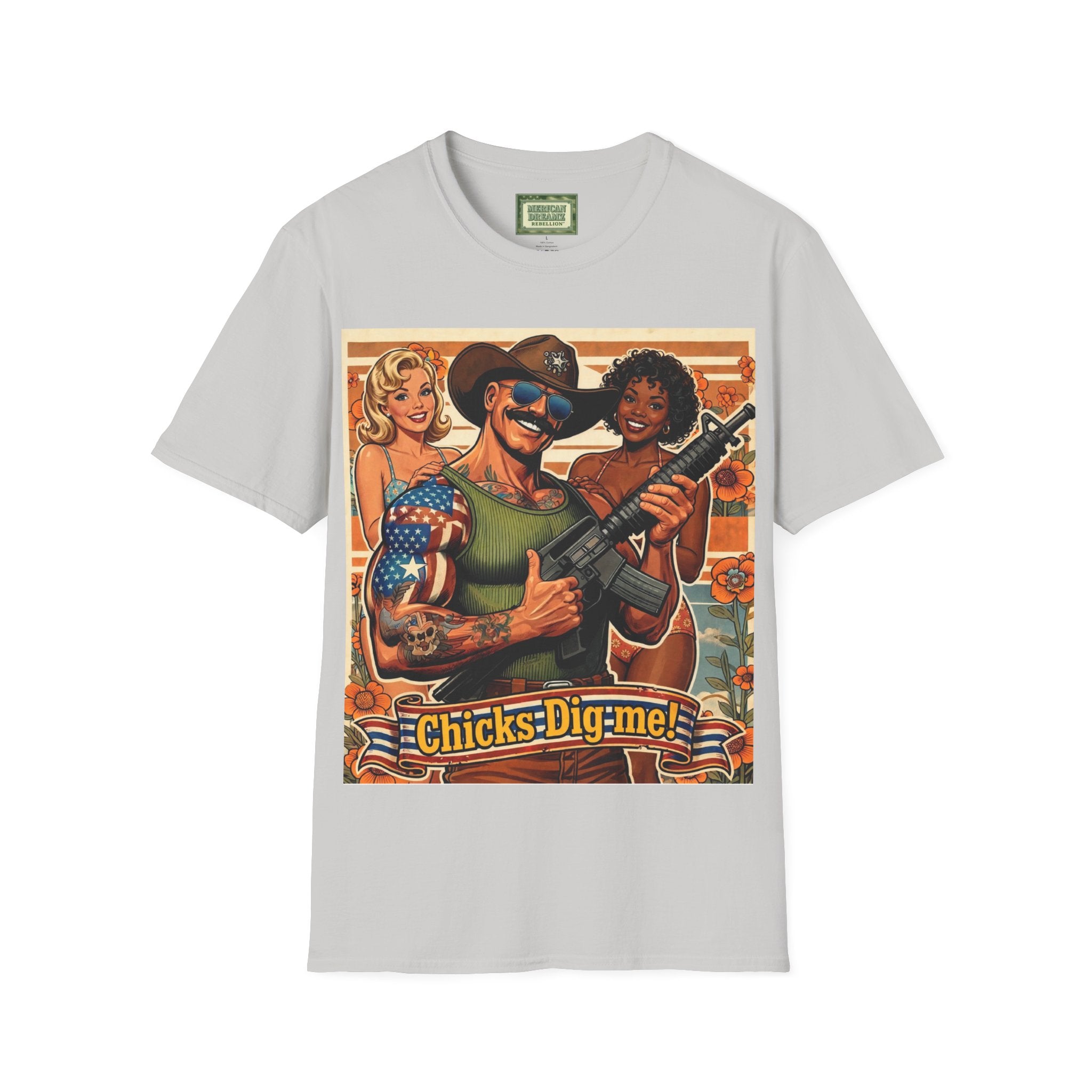 MERICAN UNCLE - Graphic T-Shirt - Lady's Man - 1