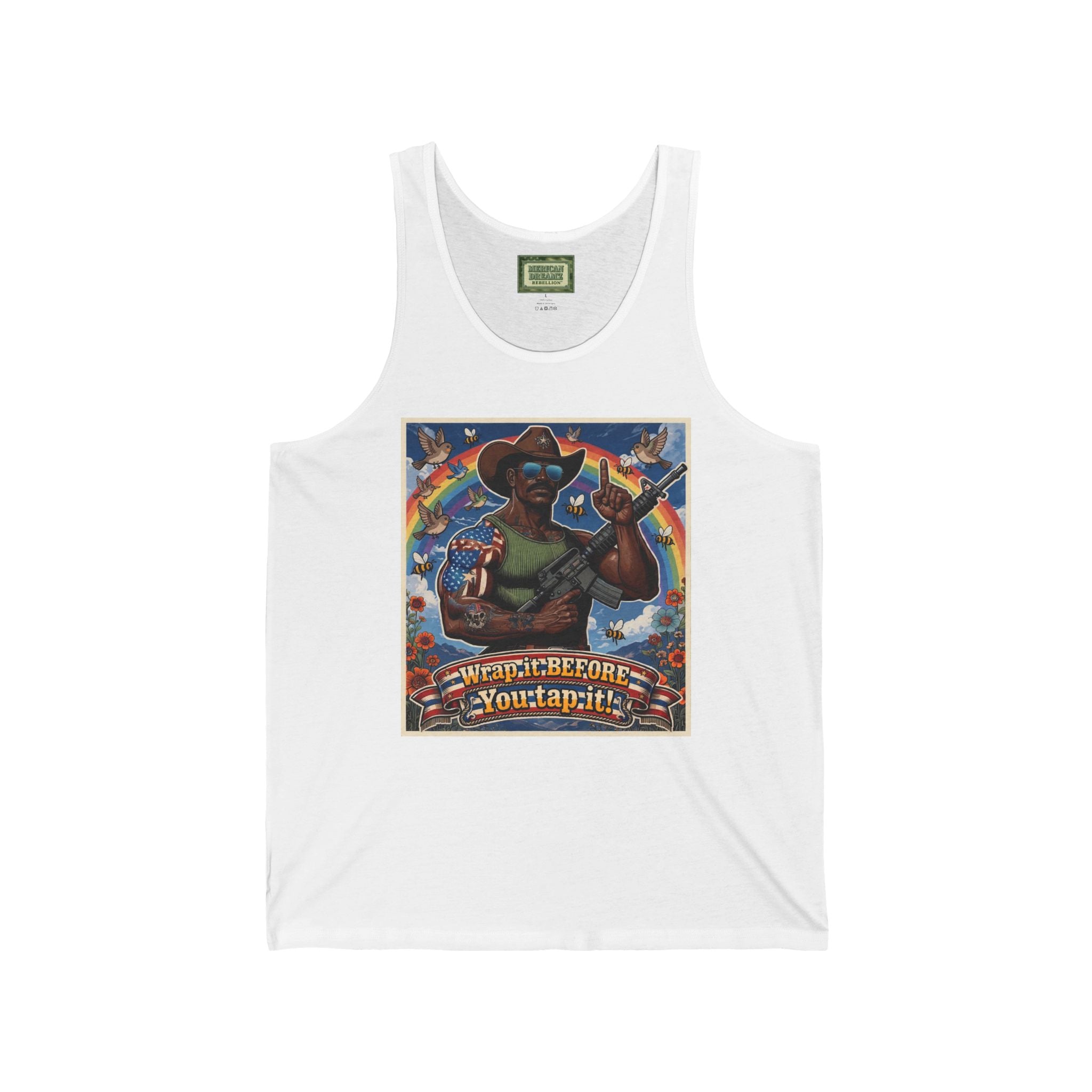 MERICAN UNCLE - Graphic Tank Top - Dating Advice - 2