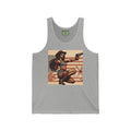Patriotic Pin-Up Tank Top — Vintage American Flag Girl Graphic