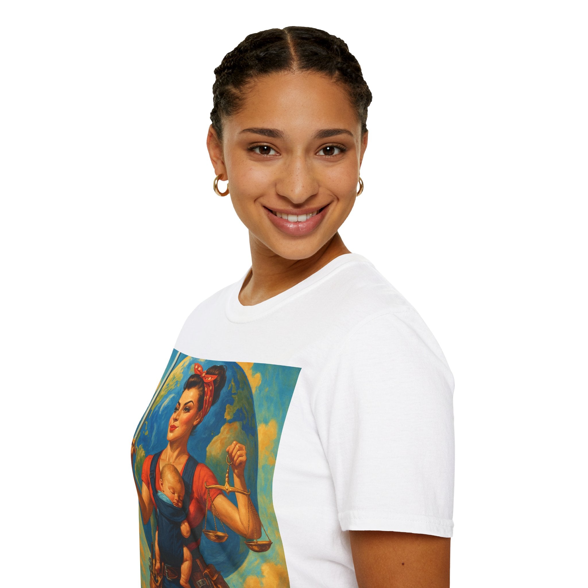 Super Momz T‑Shirt – Motherhood Super Hero Graphic Tee -3