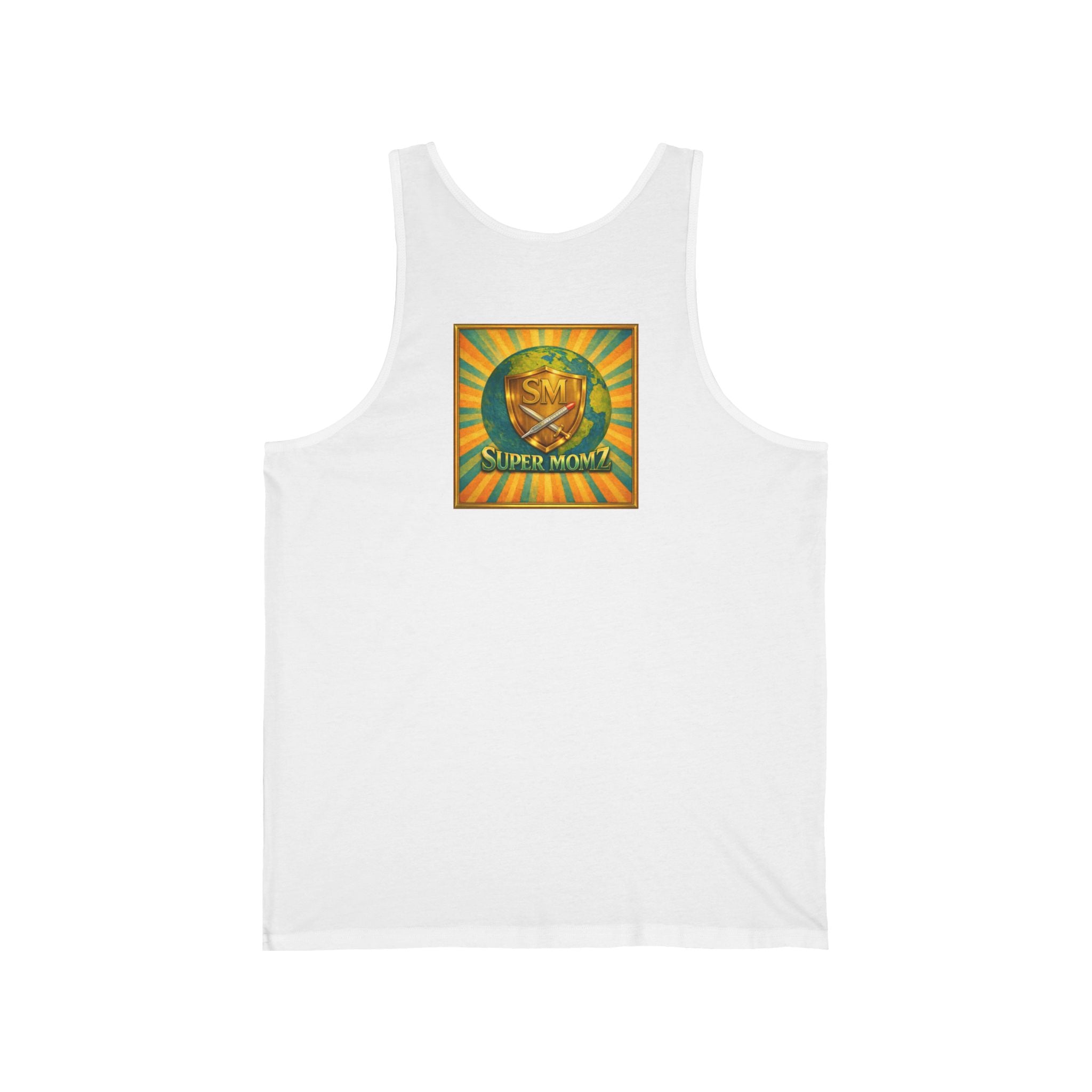 Super Momz Tank Top – Motherhood Superhero Graphic Tank -09