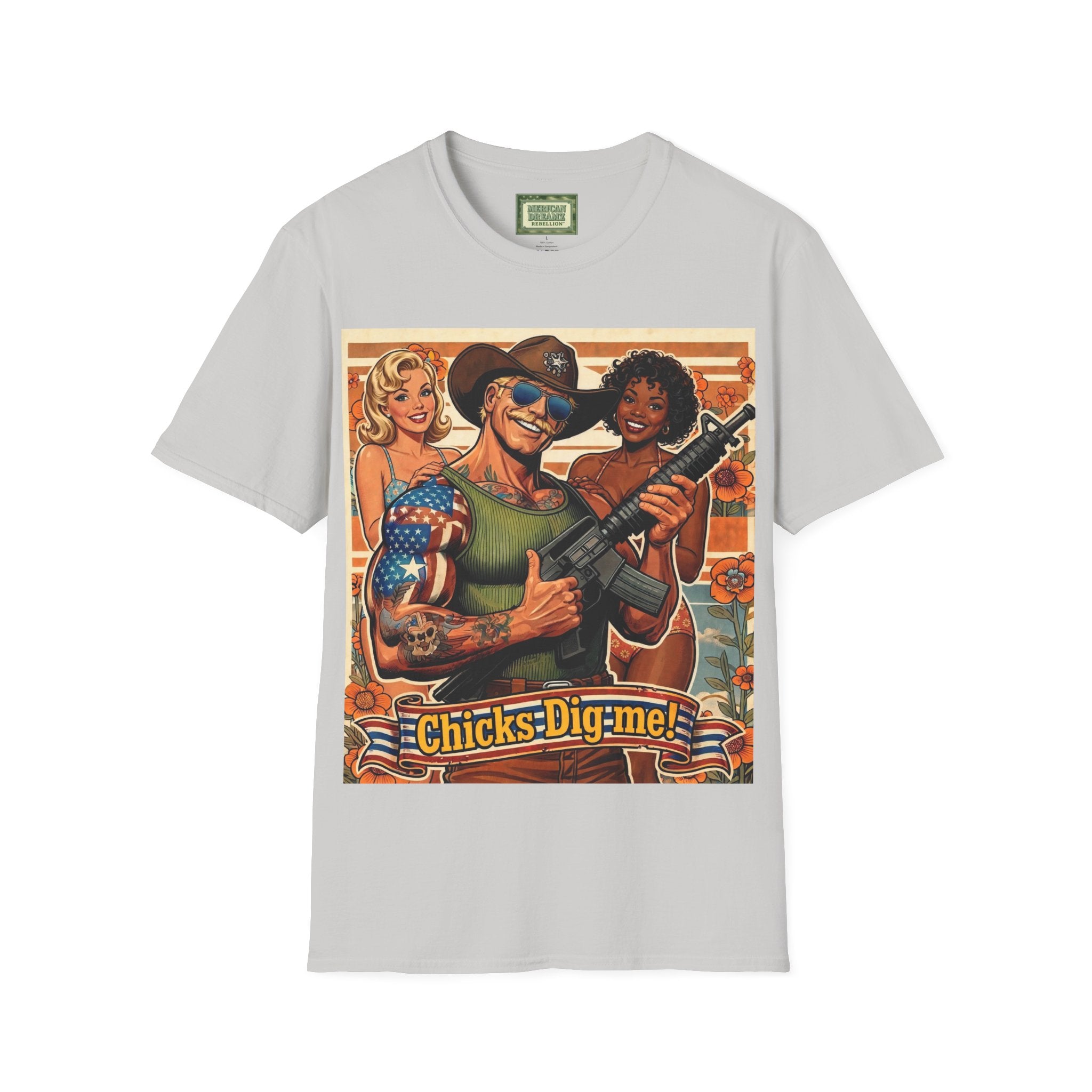 MERICAN UNCLE - Graphic T-Shirt - Lady's Man - 3
