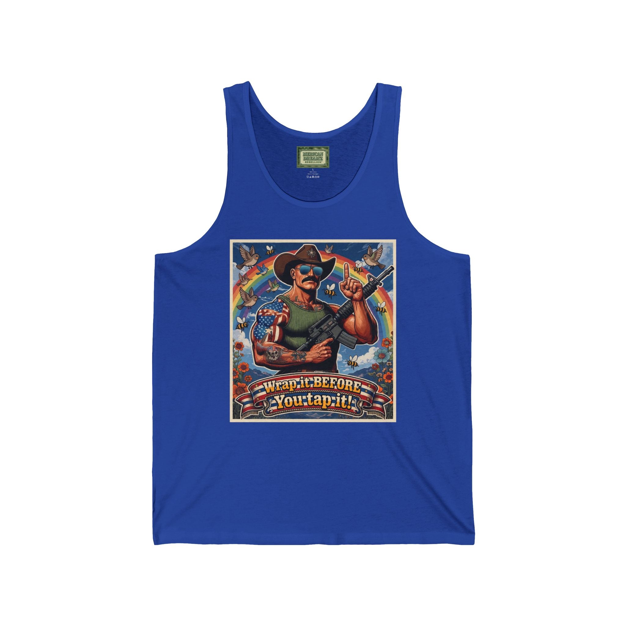 MERICAN UNCLE - Graphic Tank Top - Dating Advice - 1