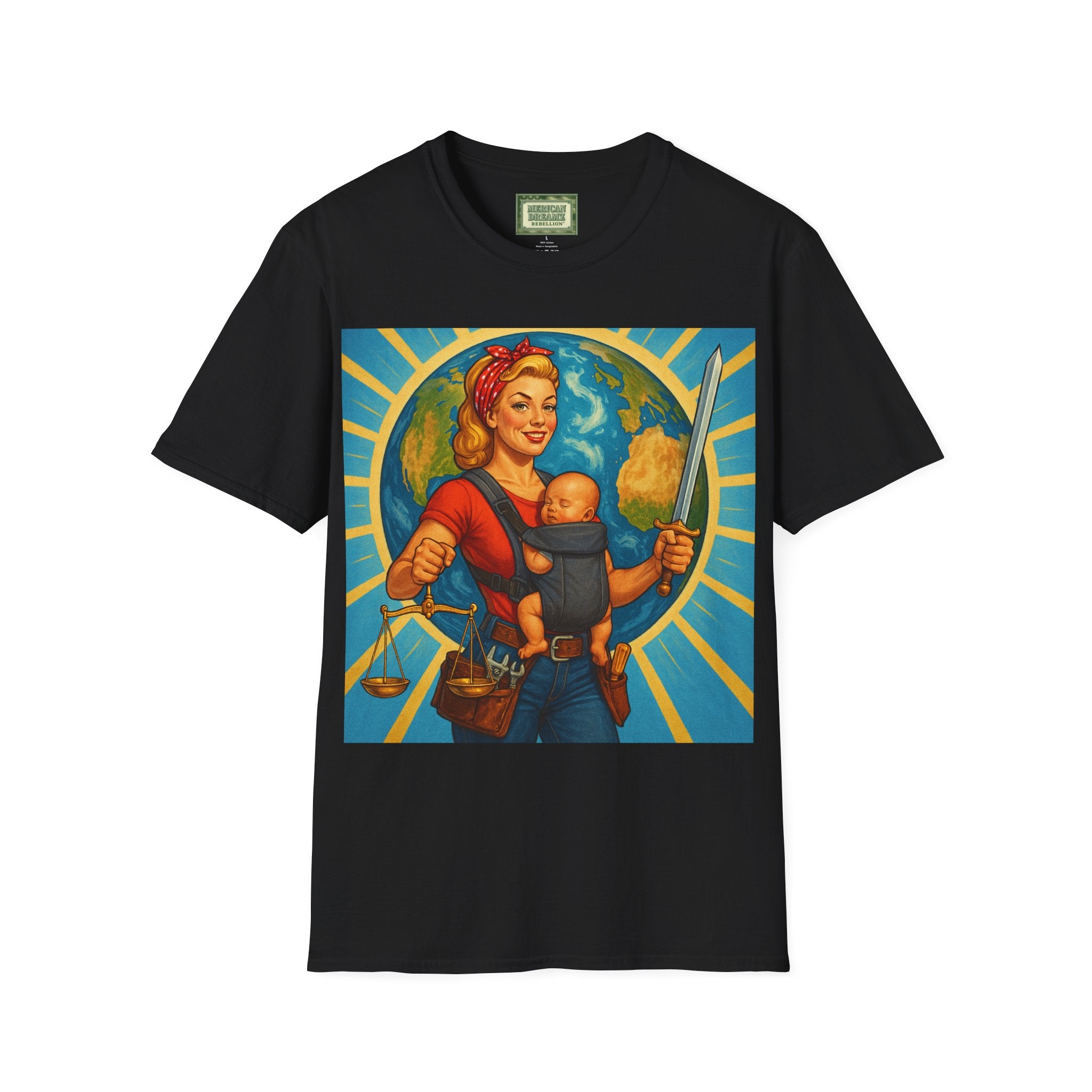Super Momz T‑Shirt – Motherhood Super Hero Graphic Tee -7